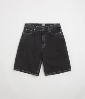 Stan Ray Wide 5 Shorts - Washed Black Glide On Mobility Cut ReflectiveAccents