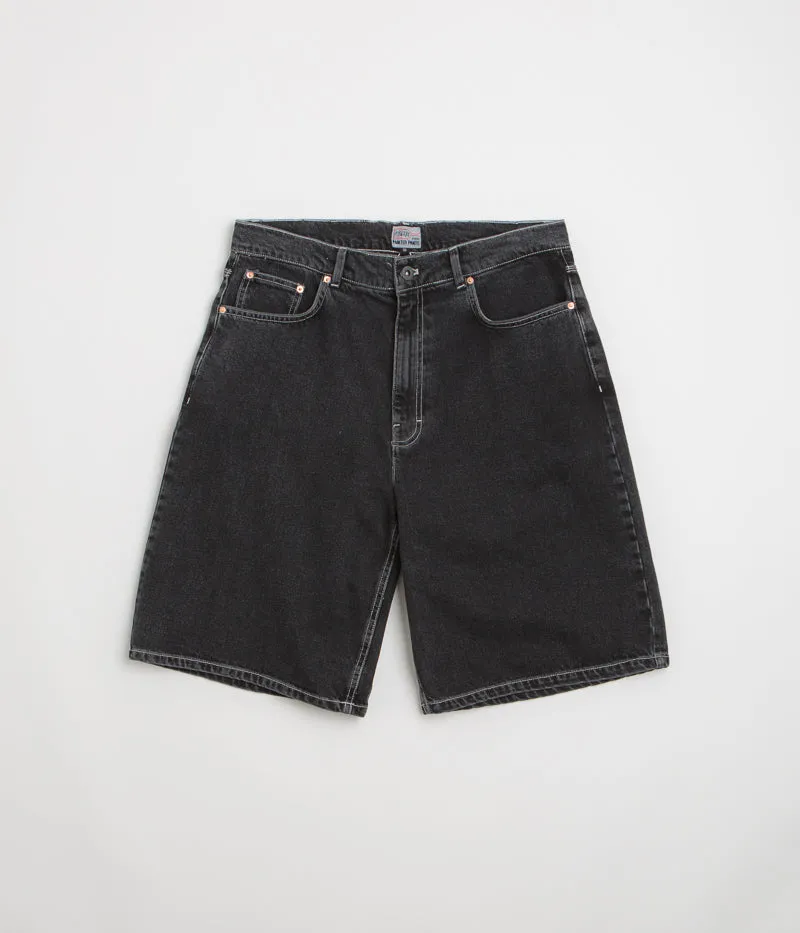 Stan Ray Wide 5 Shorts - Washed Black Glide On Mobility Cut ReflectiveAccents