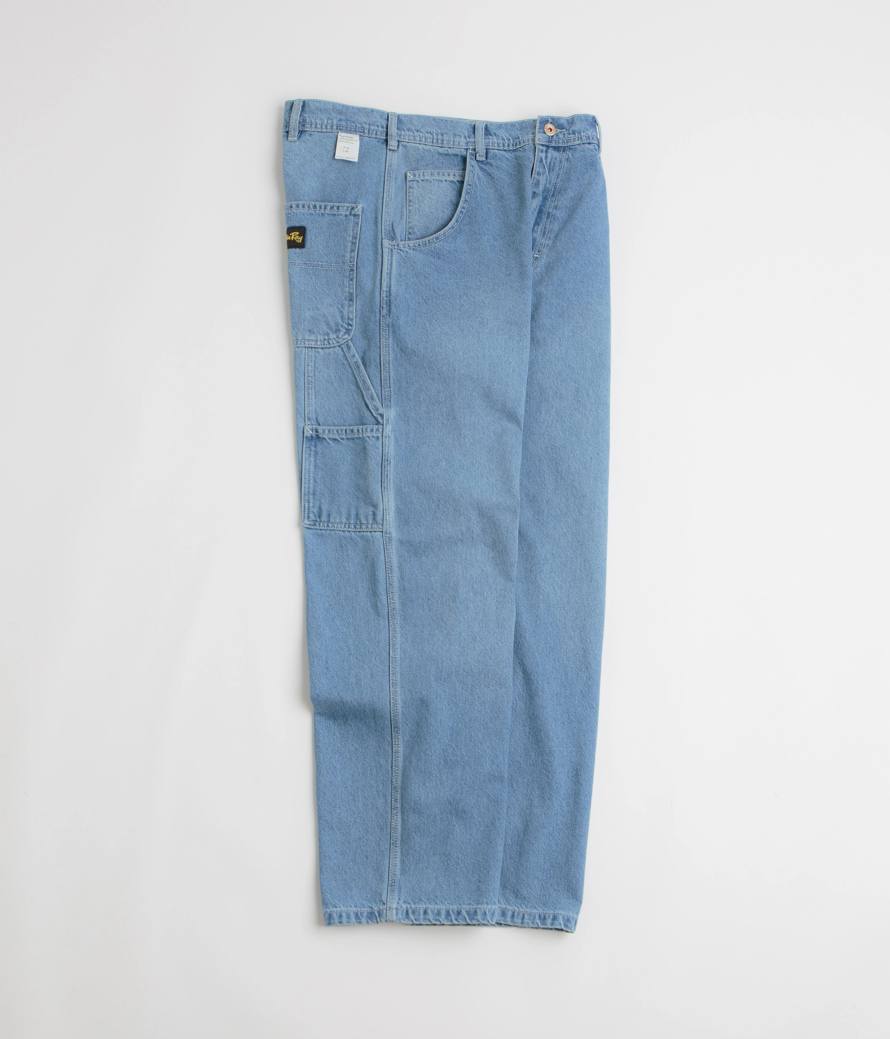Outdoor Use Cozy Look Stan Ray Big Job Painter Pants - 70'S Stone Denim