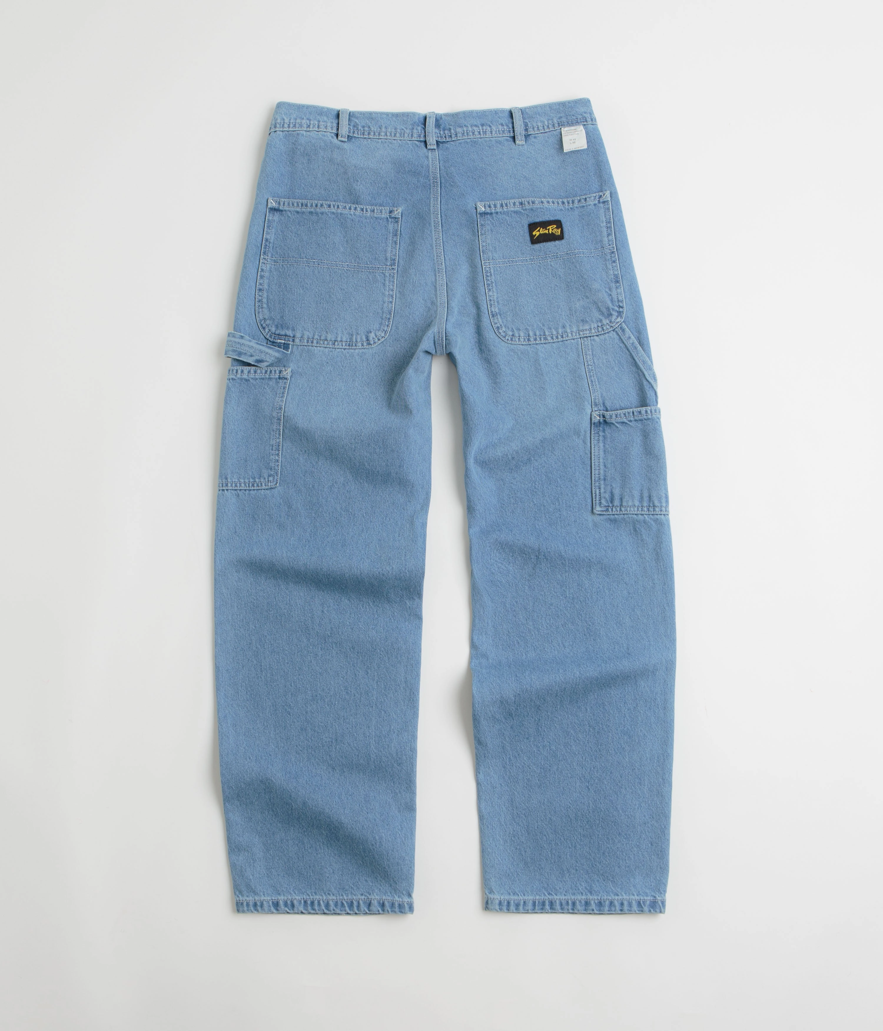 Adjustable Closure Stan Ray Big Job Painter Pants - 70'S Stone Denim