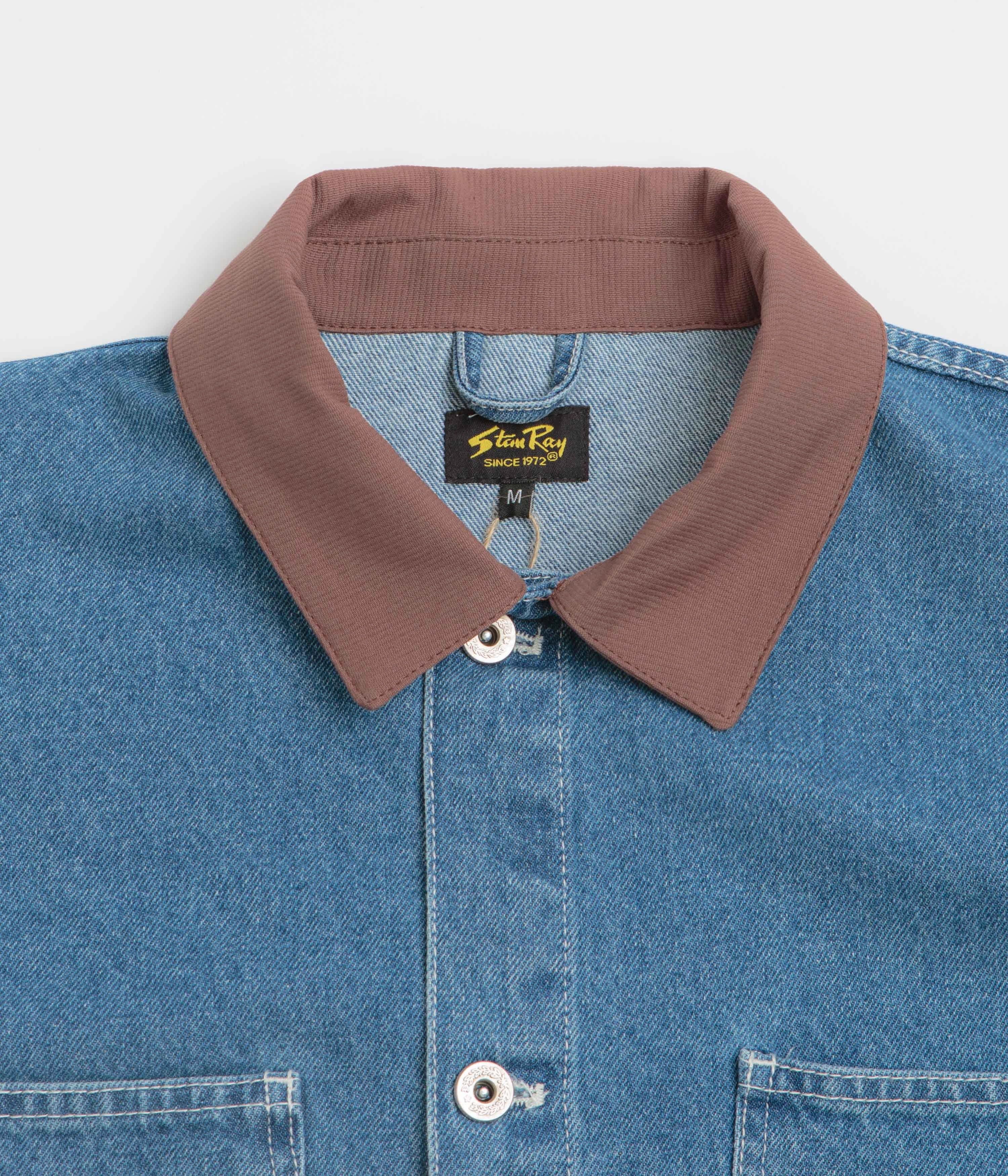 Urban Gear Stan Ray Coverall Jacket - 70'S Stone Denim