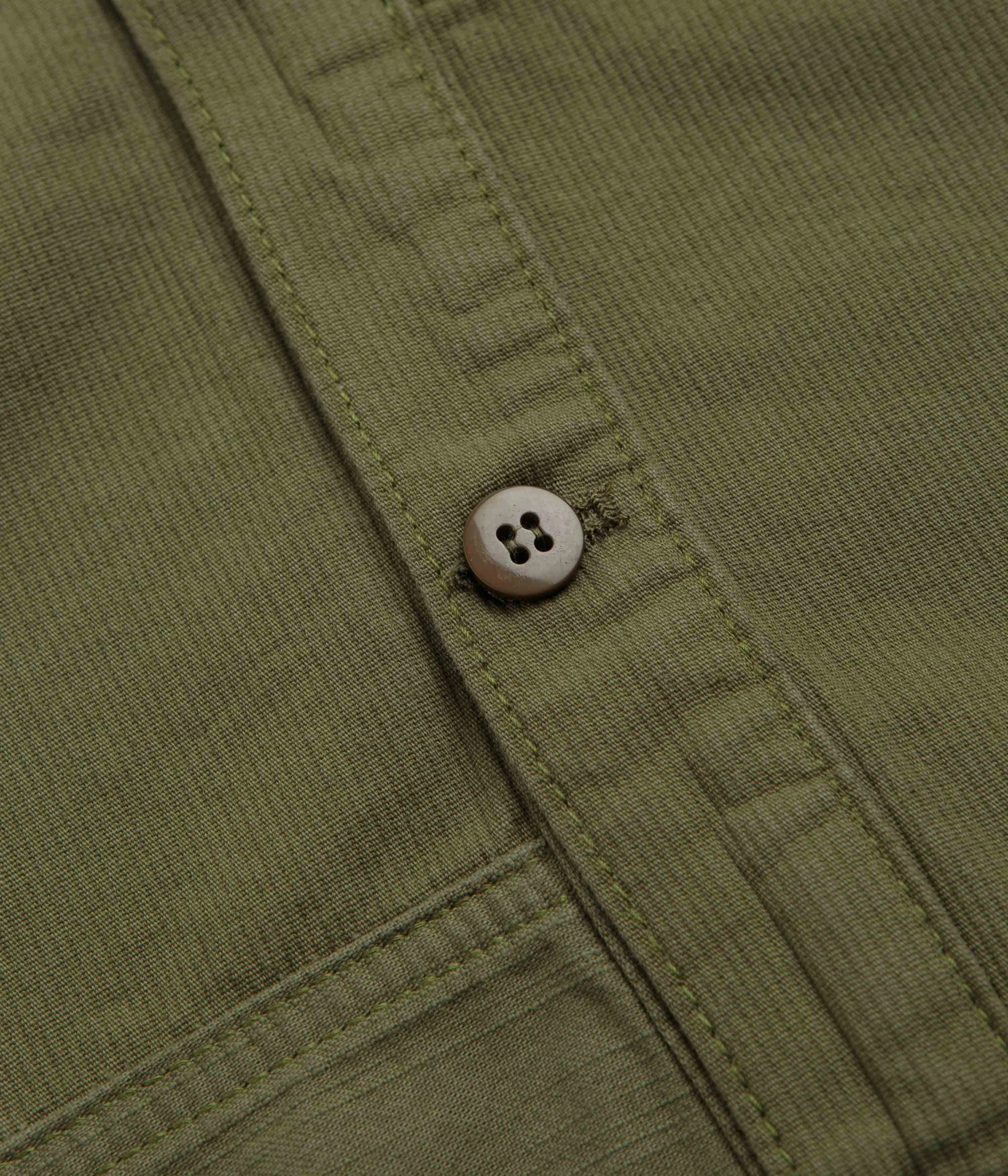 handmade touch Stan Ray CPO Shirt - Olive Poplin / Sateen
