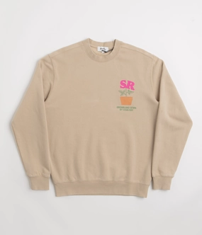 Stan Ray Dirt Crewneck Sweatshirt - Peyote product customization options Sporty Fashion