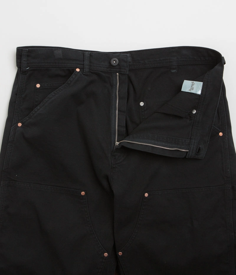 Sporty Comfort Stan Ray Double Knee Pants - Washed Black Duck