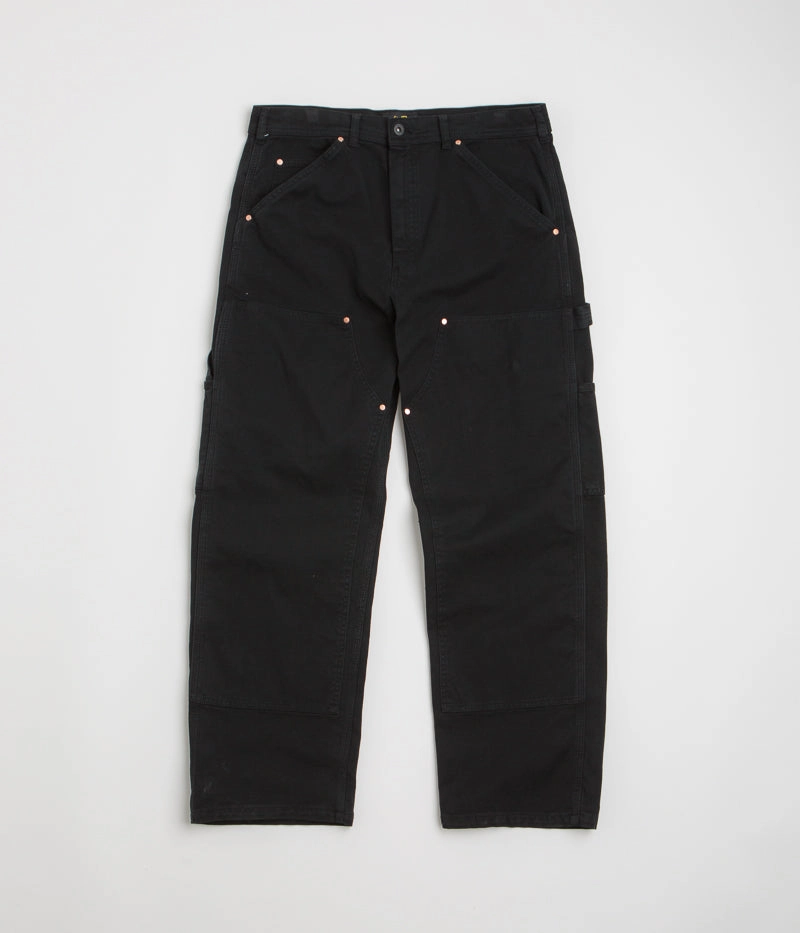 Stan Ray Double Knee Pants - Washed Black Duck Everyday Must-have Tapered Look