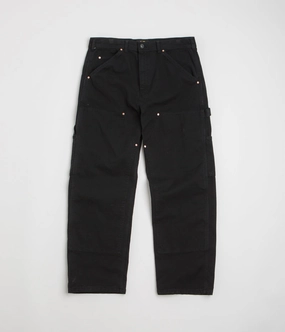 Stan Ray Double Knee Pants - Washed Black Duck Everyday Must-have Tapered Look