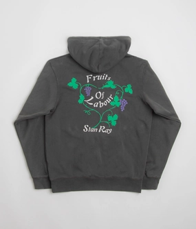 Stan Ray Labour Hoodie - Washed Black Outdoor Wear Lifestyle Apparel