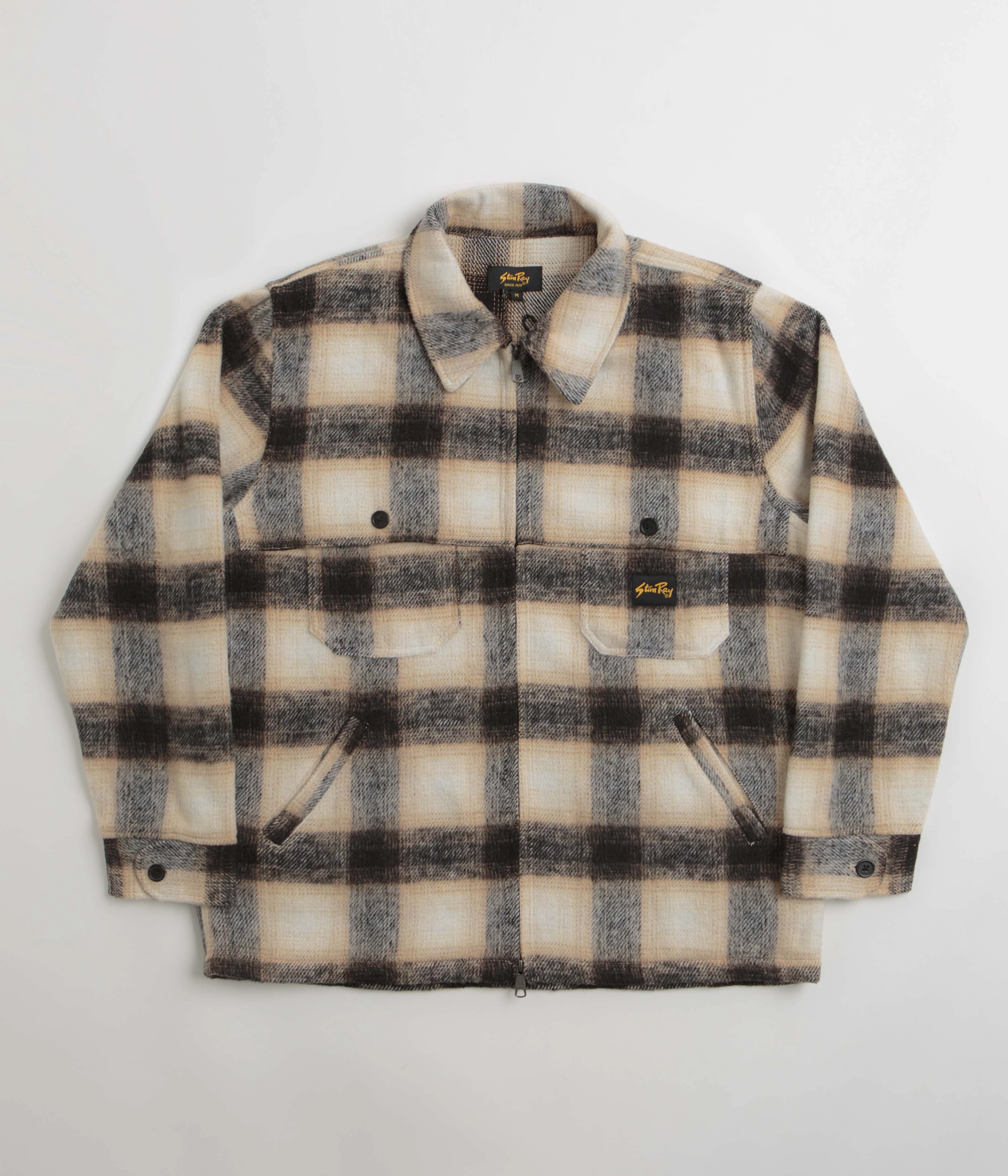 Stan Ray Mackinaw Jacket - Acorn Plaid Sleek Fit Job