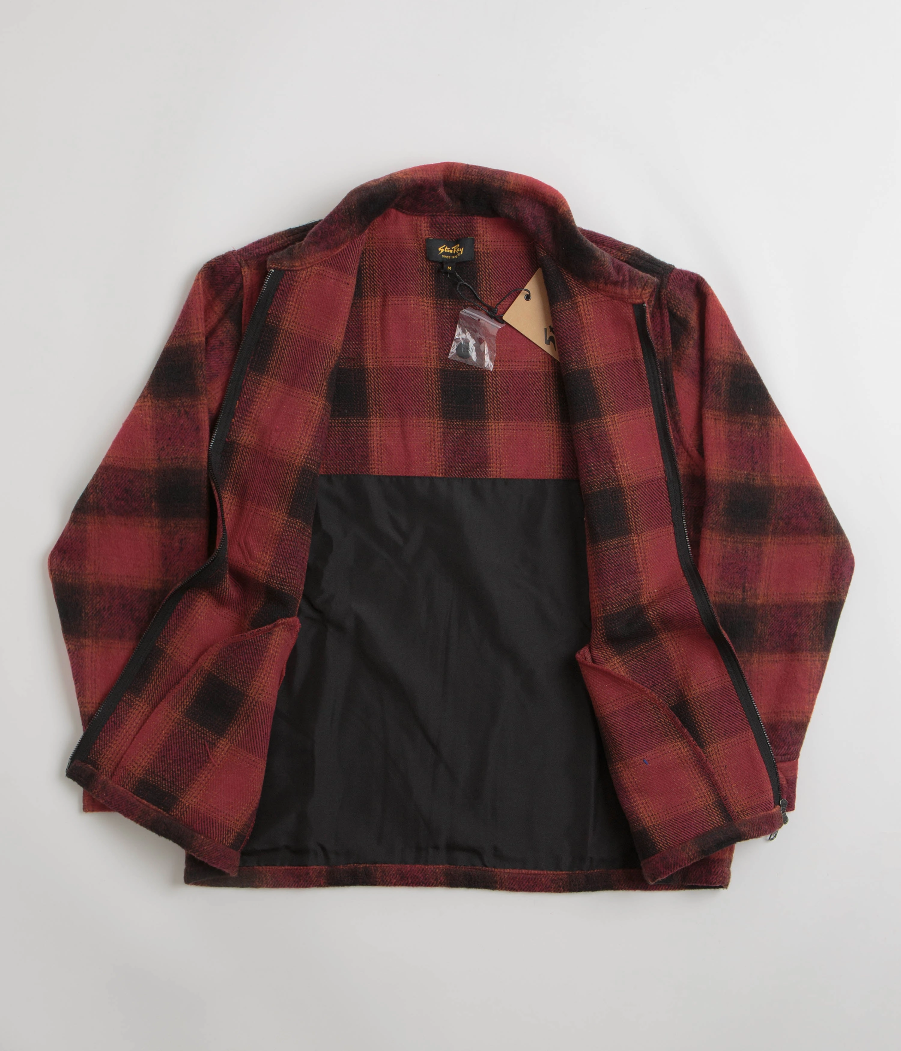 concert - goers Stan Ray Mackinaw Jacket - Red Plaid