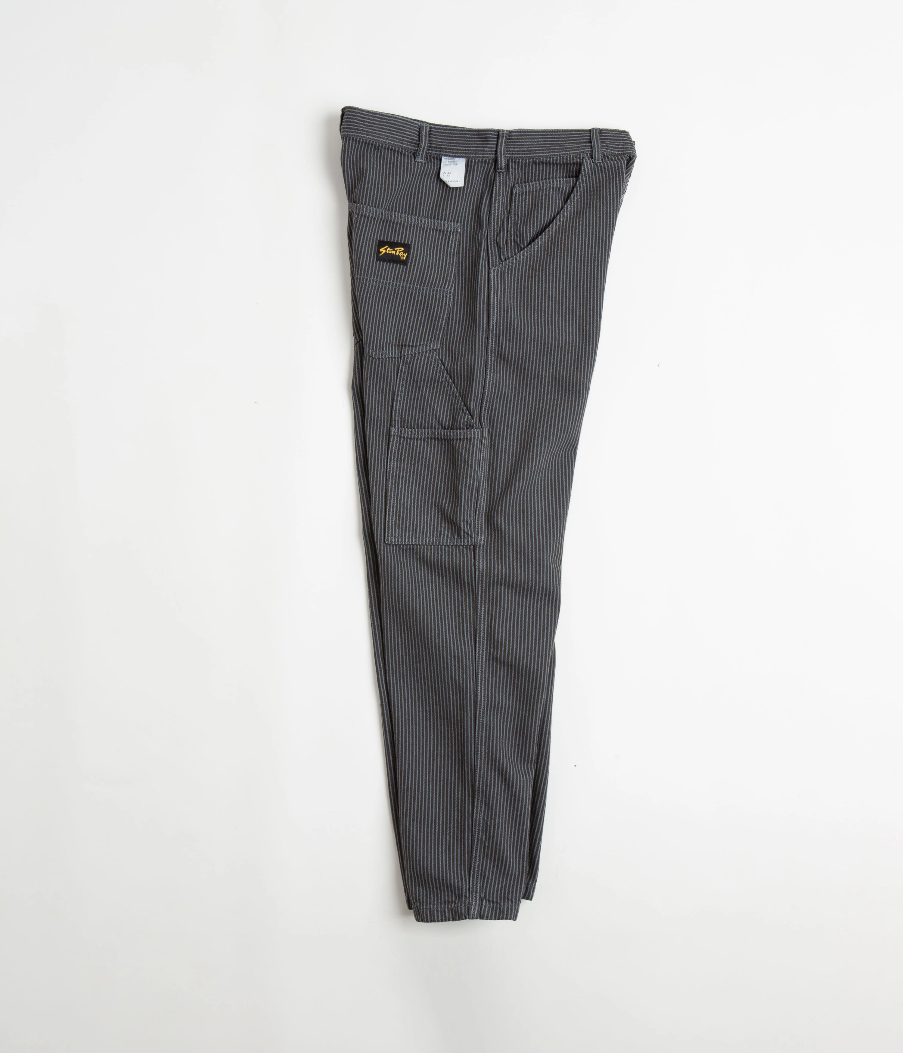 Stan Ray OG Painter Pants - Black Overdye Hickory Reinforced Stitching NonSlipGrip
