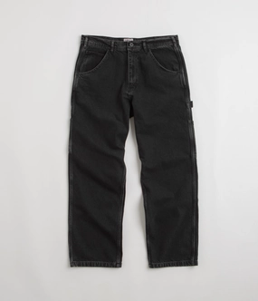Stan Ray OG Painter Pants - Stonewashed Black Denim TearResistantPanels QuickDryTech