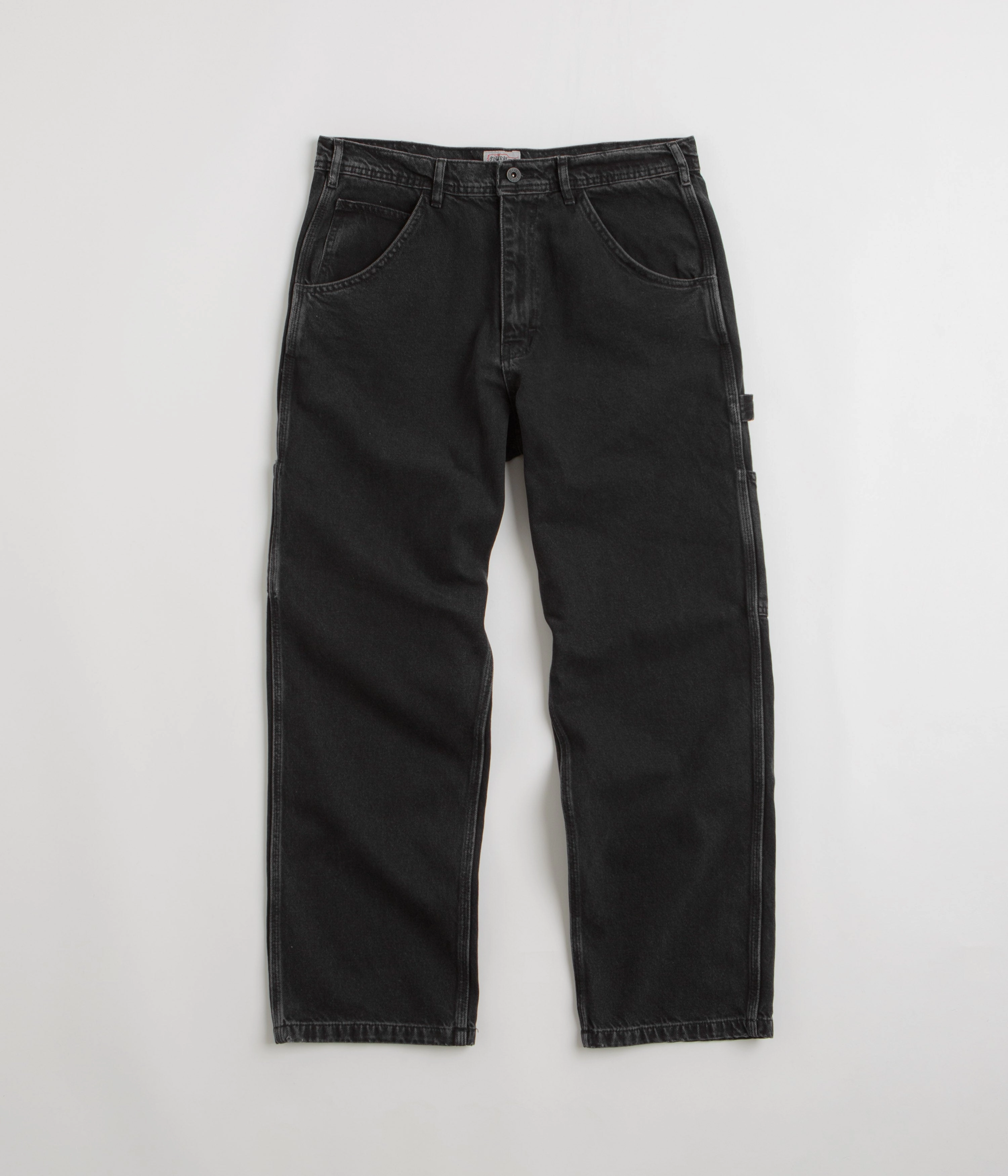 Stan Ray OG Painter Pants - Stonewashed Black Denim TearResistantPanels QuickDryTech