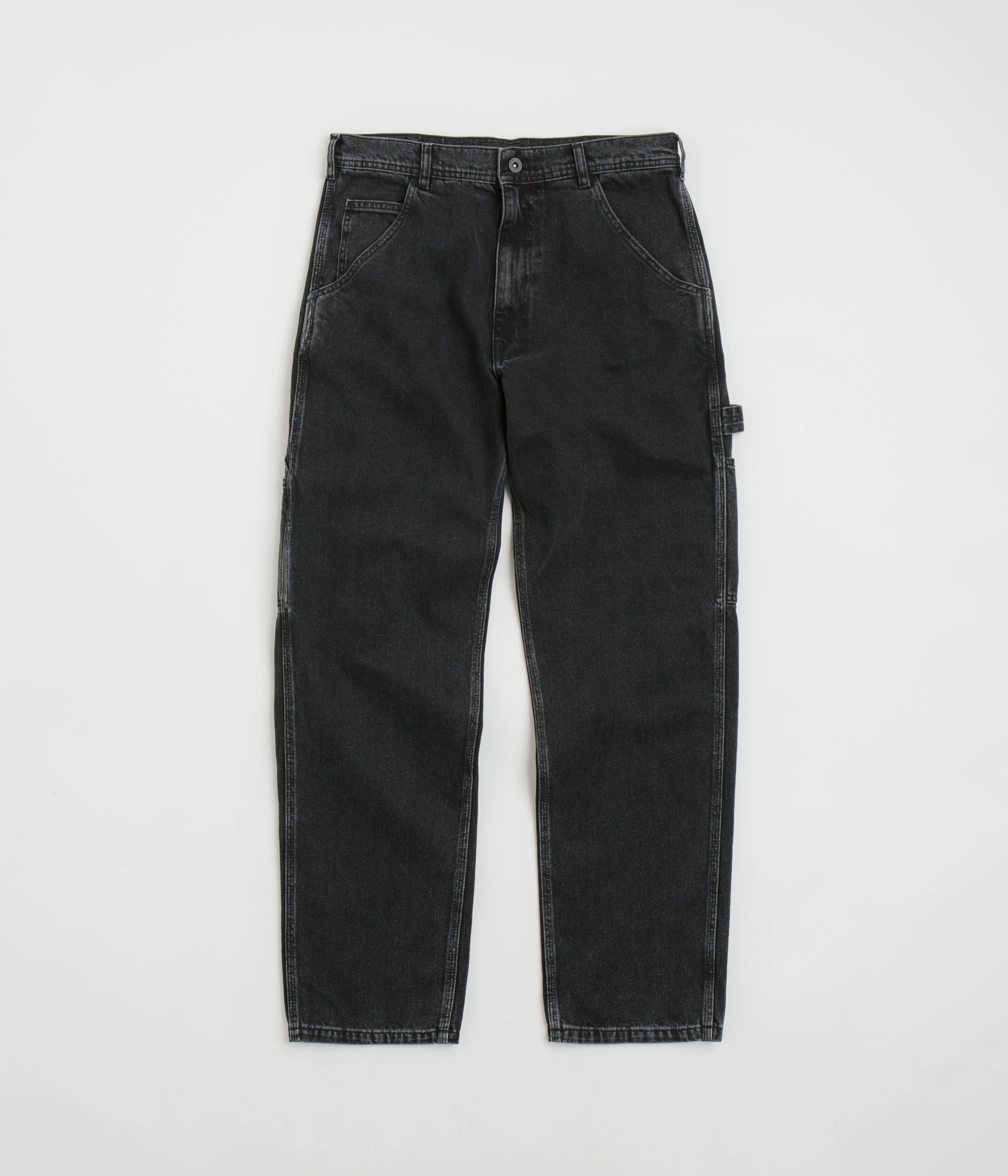 Stan Ray OG Painter Pants - Washed Black Denim ErgonomicStitching