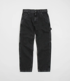 Stan Ray OG Painter Pants - Washed Black Denim ErgonomicStitching