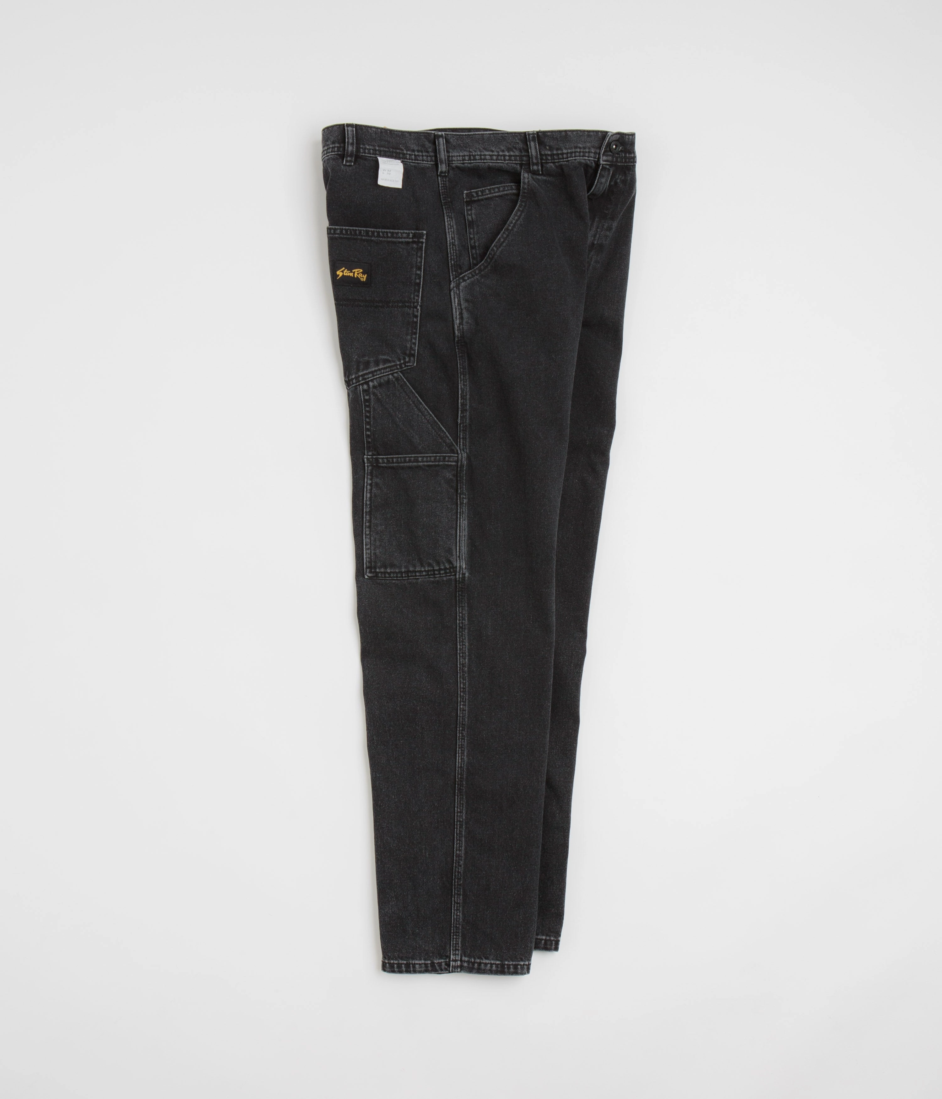 Stan Ray OG Painter Pants - Washed Black Denim Simple Comfort