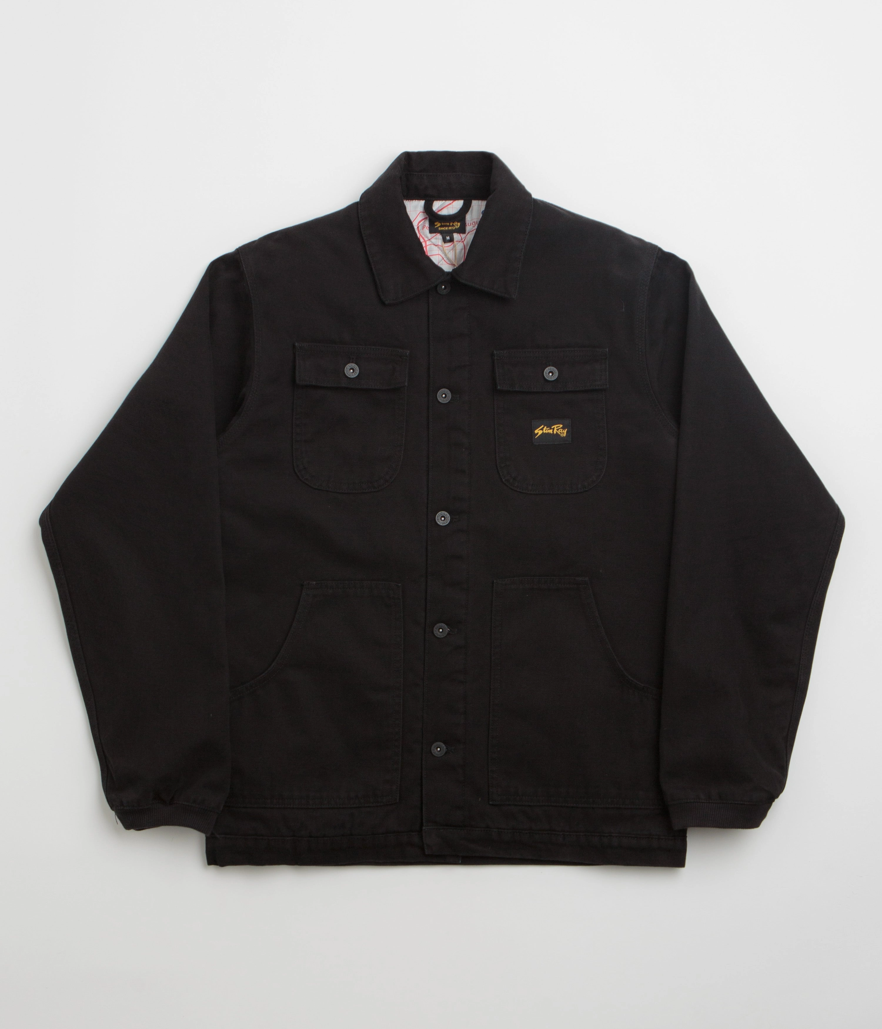 Stan Ray Pork Chop Jacket - Washed Black Duck WaterResistantCoating rehearsal