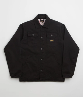 Stan Ray Pork Chop Jacket - Washed Black Duck WaterResistantCoating rehearsal