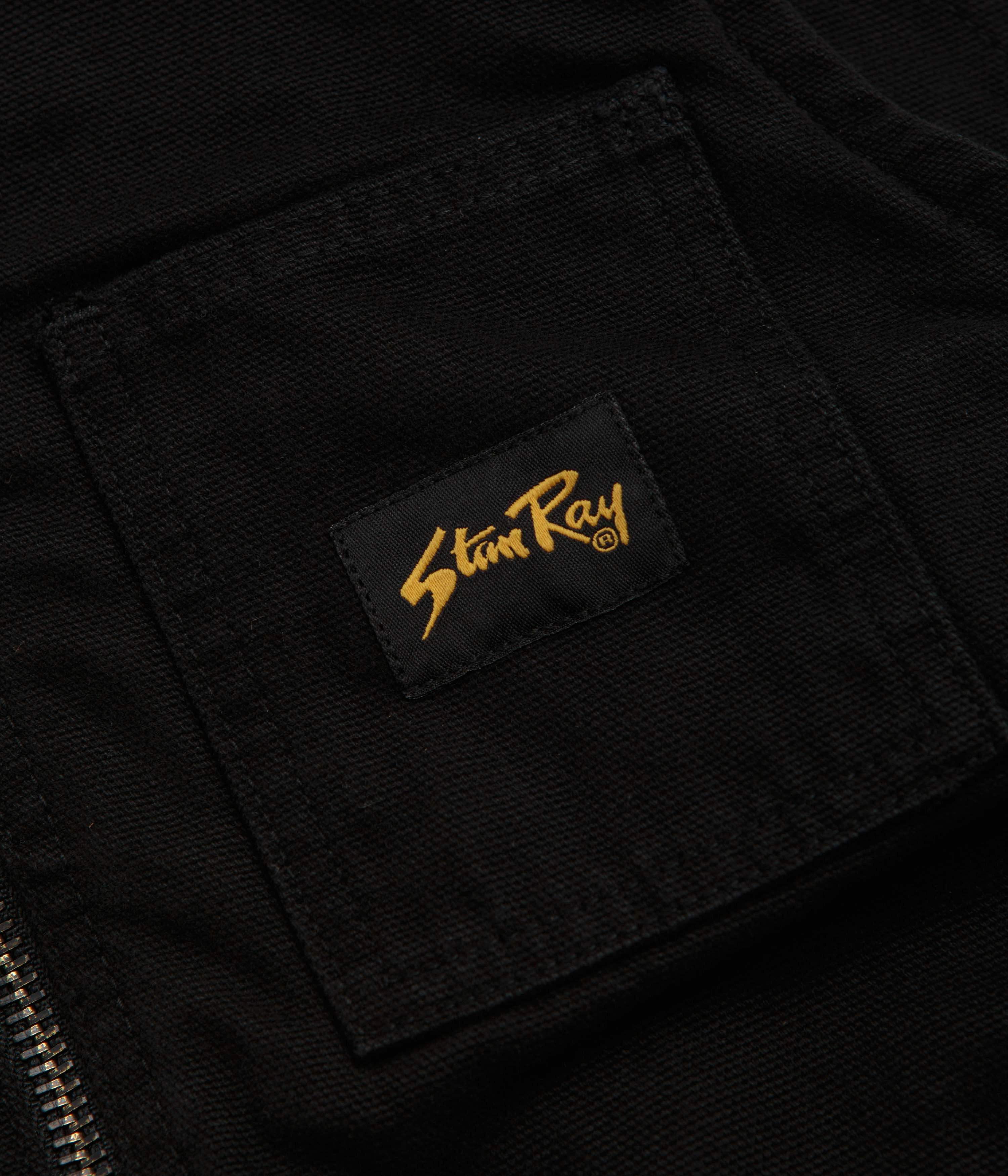 slim Stan Ray Pork Chop Vest - Washed Black Duck