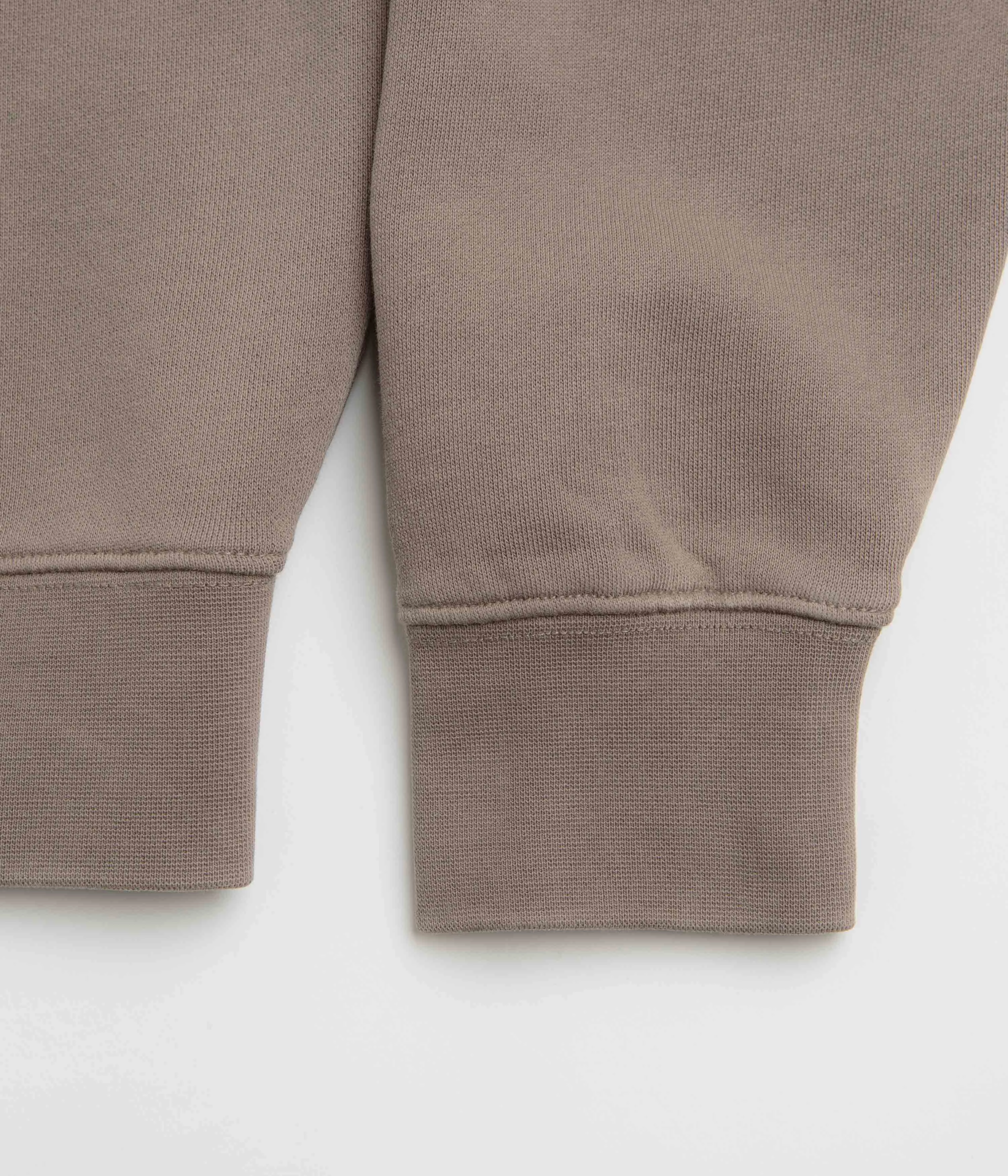 fade resistance product herringbone texture Stan Ray Ray Vine Crewneck Sweatshirt - Shale