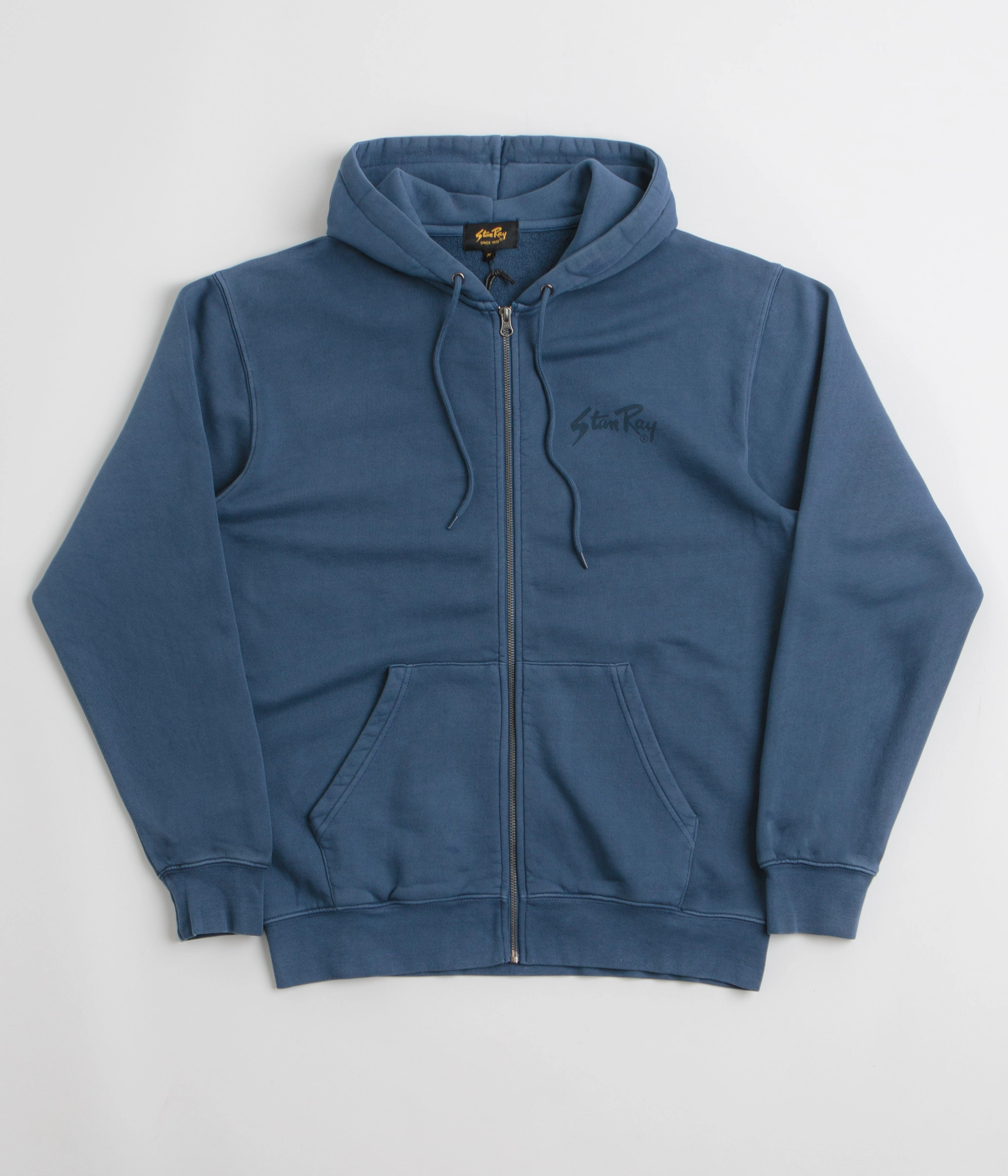 City Streets Stan Ray Stan OG Full Zip Hoodie - Washed Navy