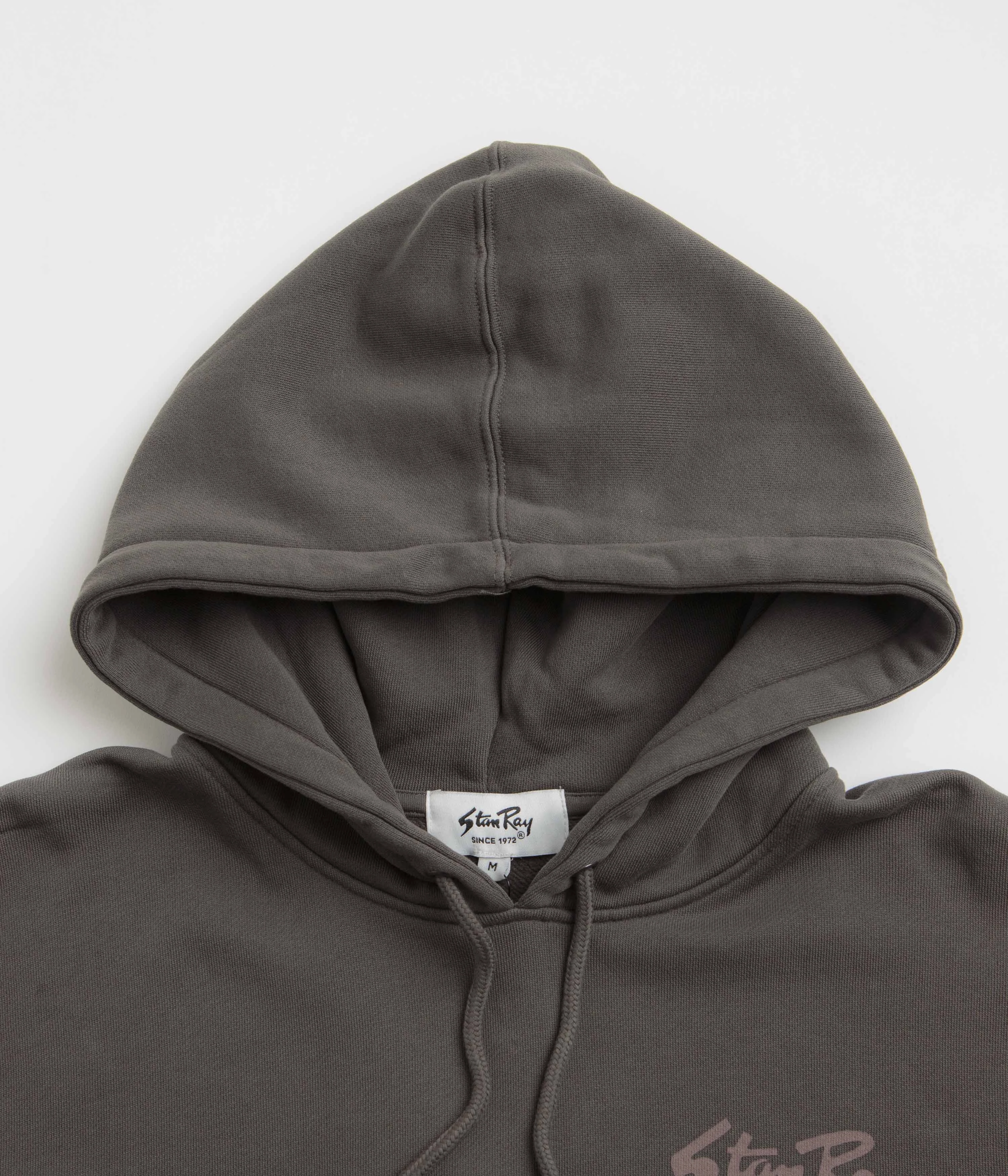 Stan Ray Stan OG Hoodie - Washed Black Ink / Peyote Stretch Blend Fabric