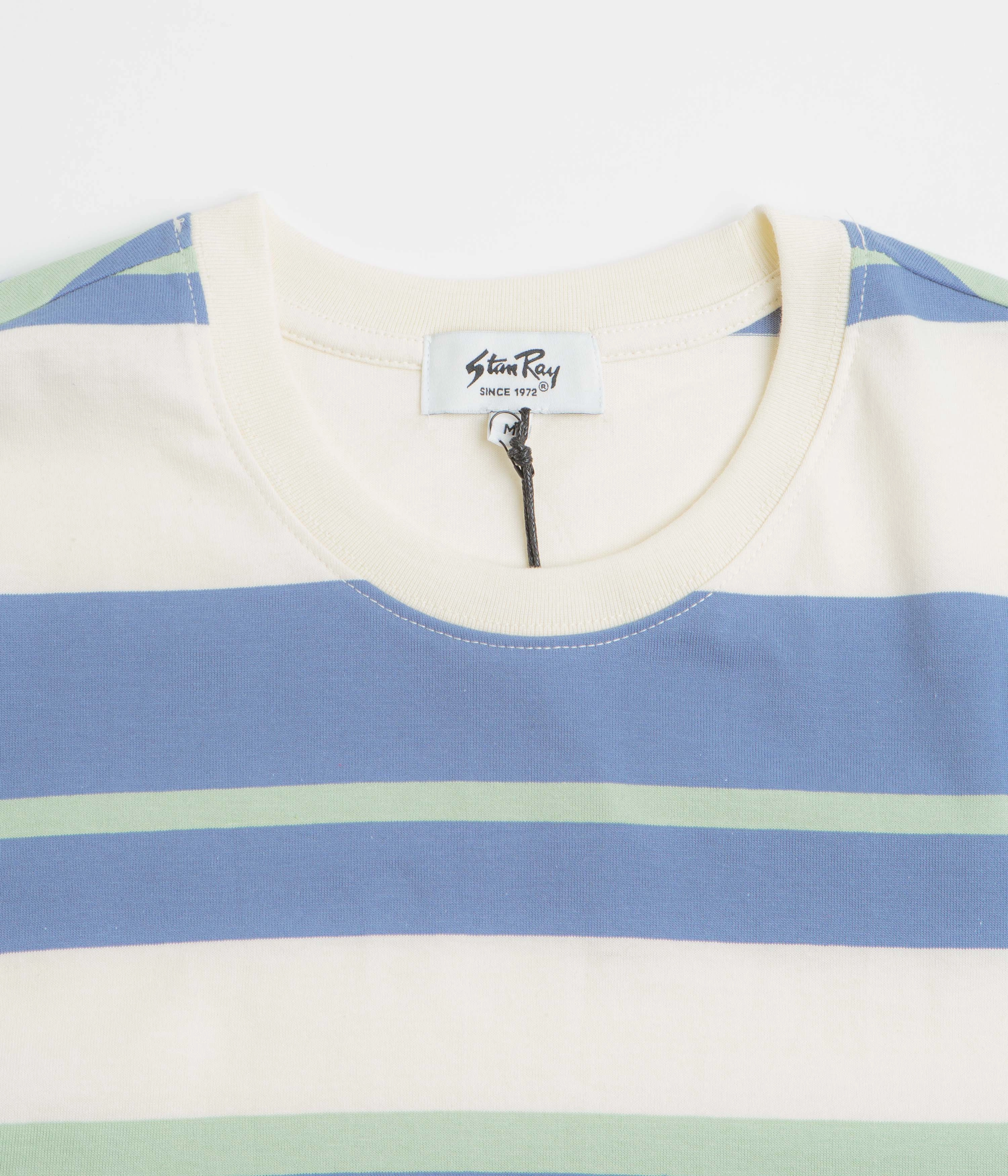 Stan Ray Stripe T-Shirt - Natural Sporty Appeal Essential Fashion