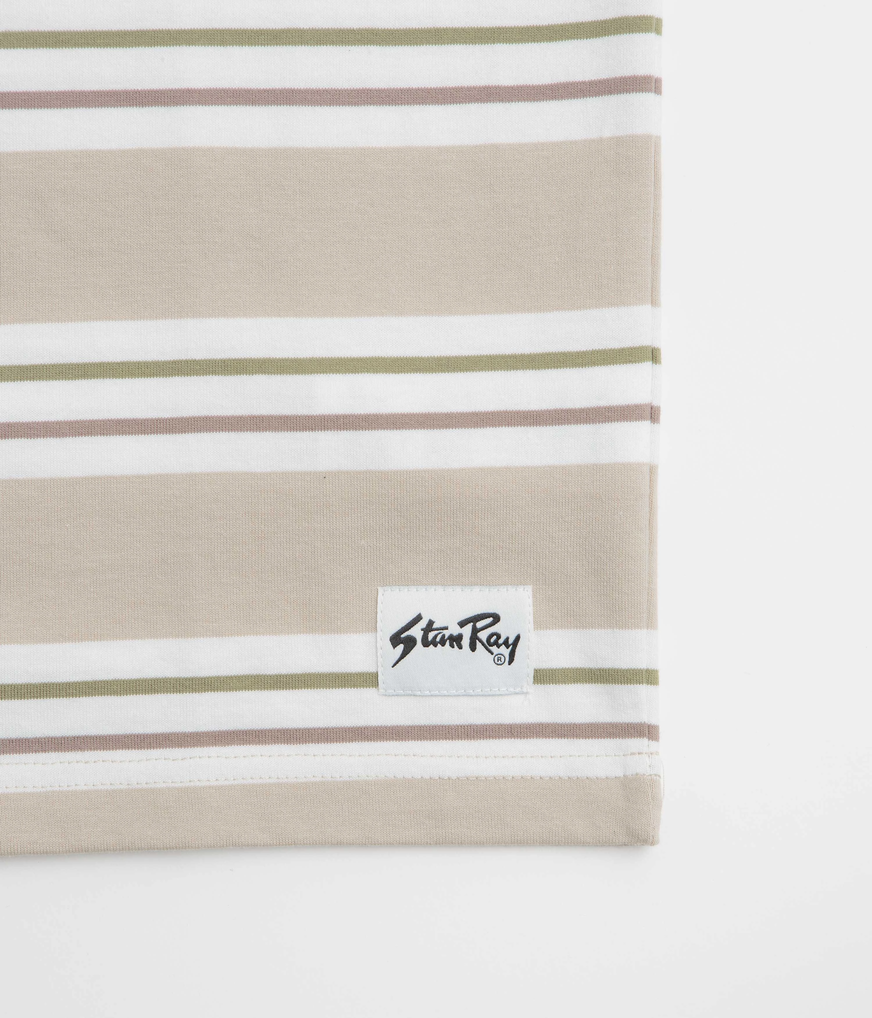 Smooth Jersey Texture informal gathering Stan Ray Stripe T-Shirt - Peyote