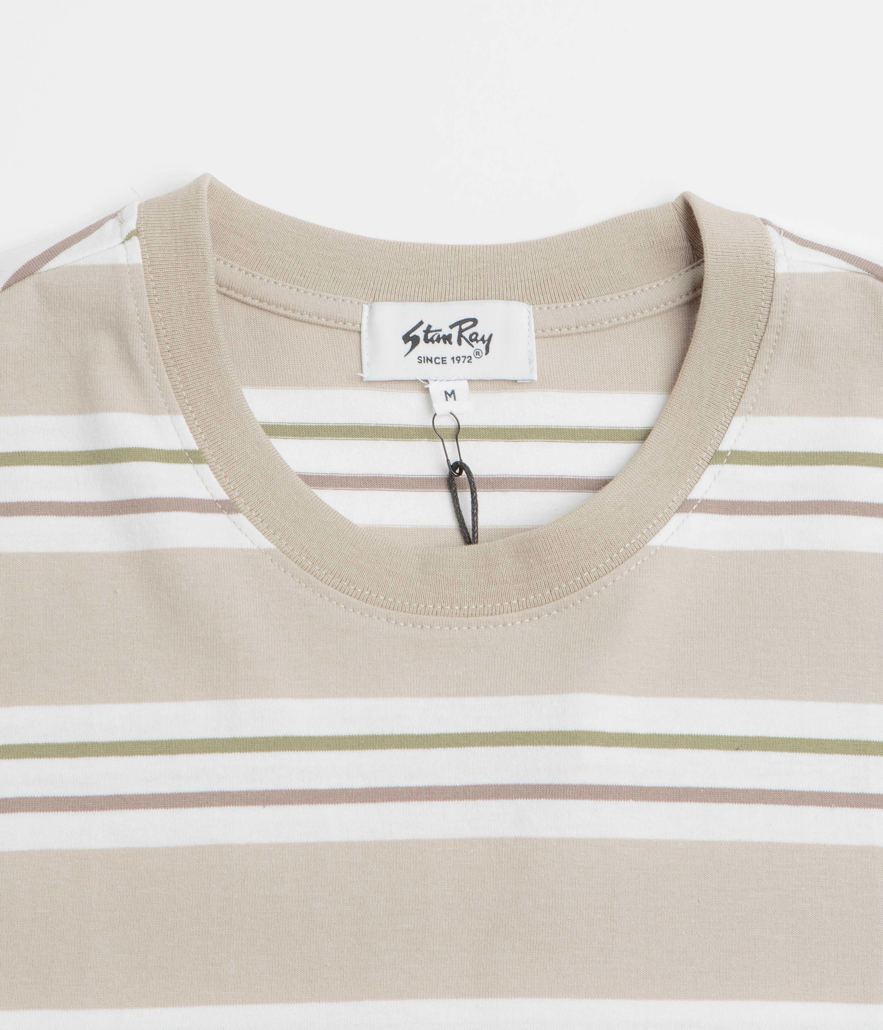 Everyday Top SlimFit Stan Ray Stripe T-Shirt - Peyote