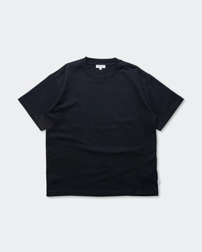 Cozy Touch Fun and Comfortable Standard Heavy Loose T-Shirt - Dark Navy