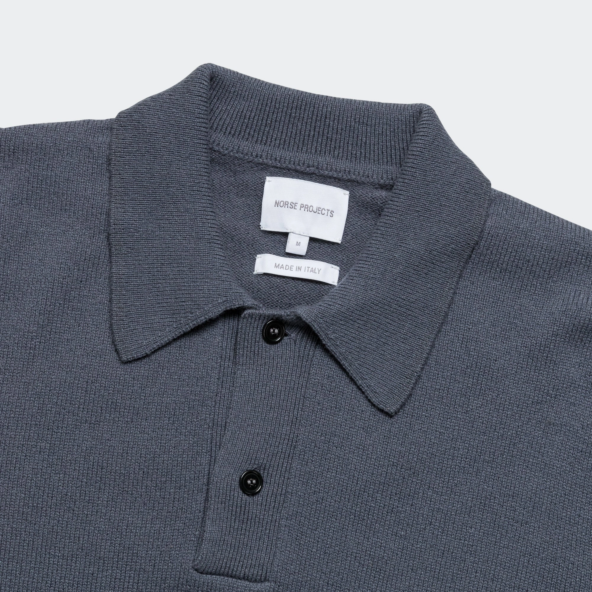Spring Break Standard Merino Lambswool Polo - Orion Blue