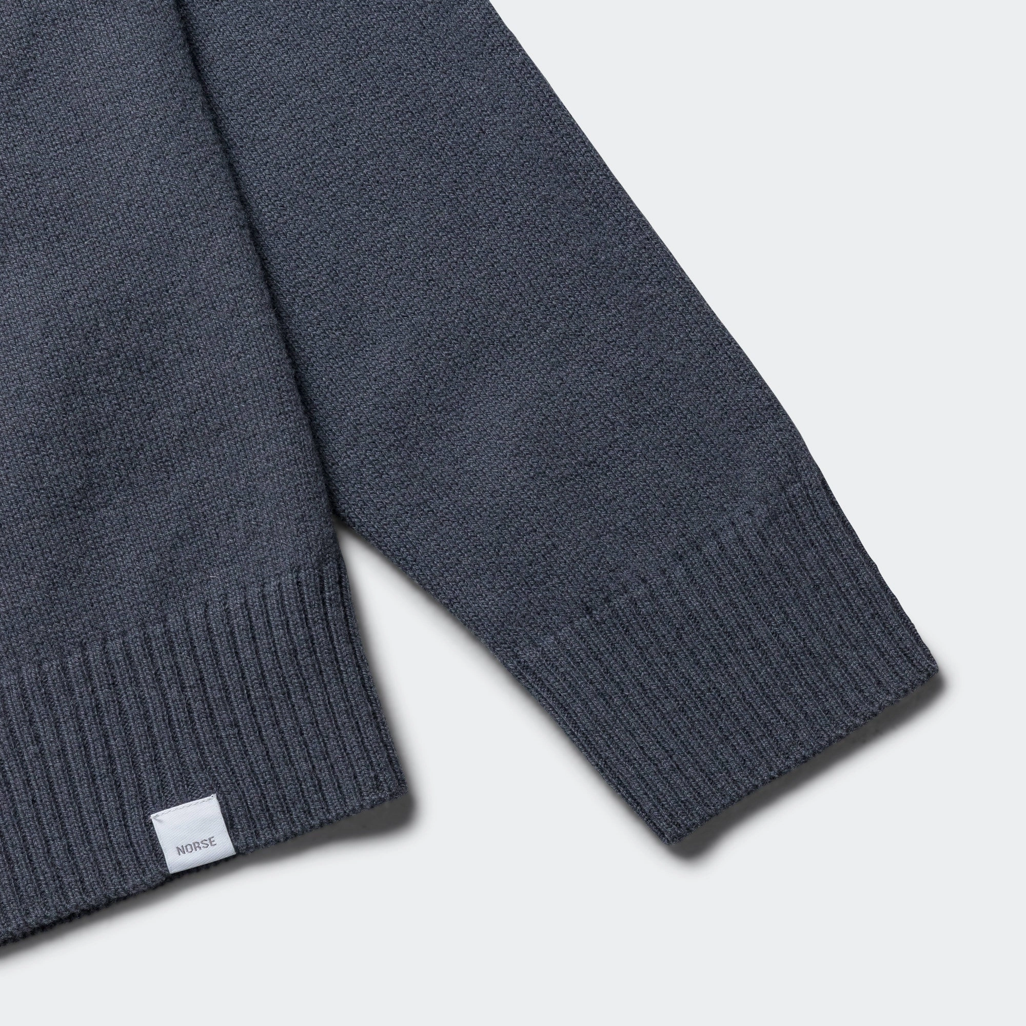 Standard Merino Lambswool Sweater - Orion Blue Fresh Warmth Stylish Comfort