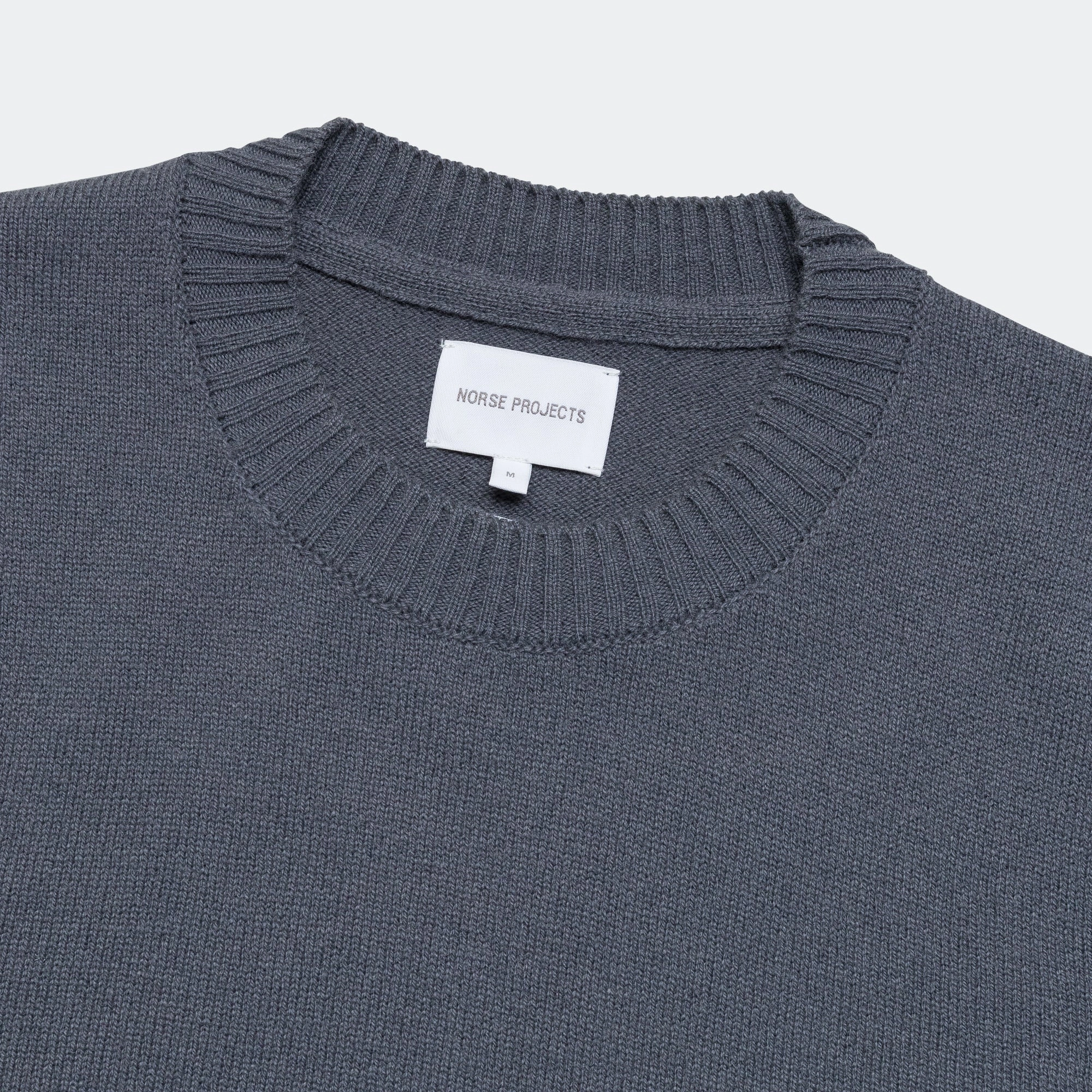Standard Merino Lambswool Sweater - Orion Blue Cold Layer