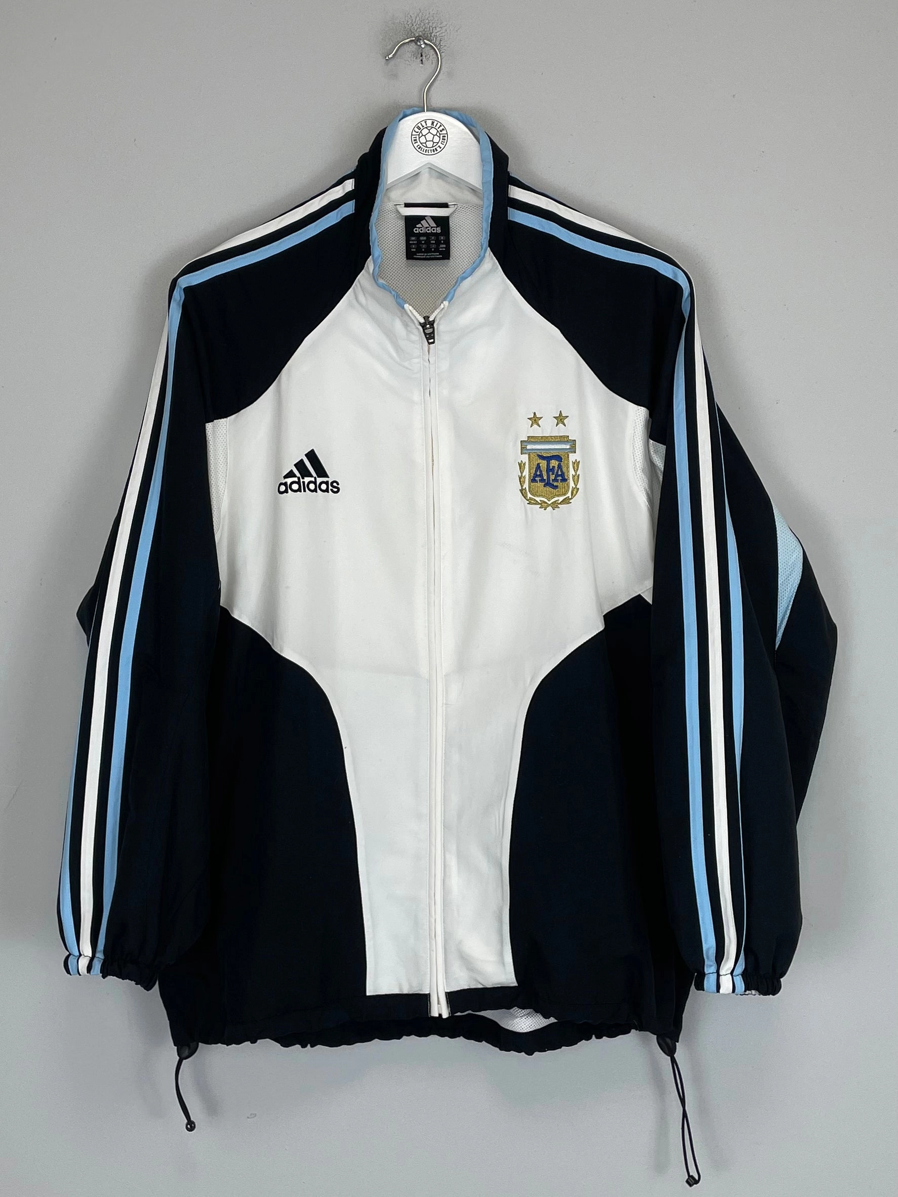 EcoDye Colorfast Technology Cutting-edge 2004/06 ARGENTINA TRACK JACKET (M) ADIDAS