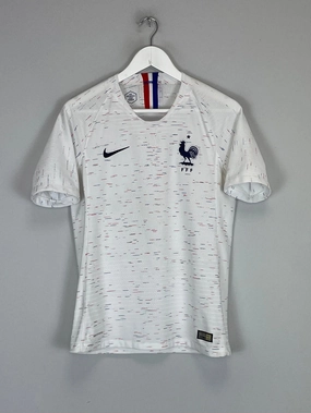 Contrast Binding Trim Easy Fit Wear 2018/19 FRANCE *PLAYER ISSUE* AWAY SHIRT (S) NIKE