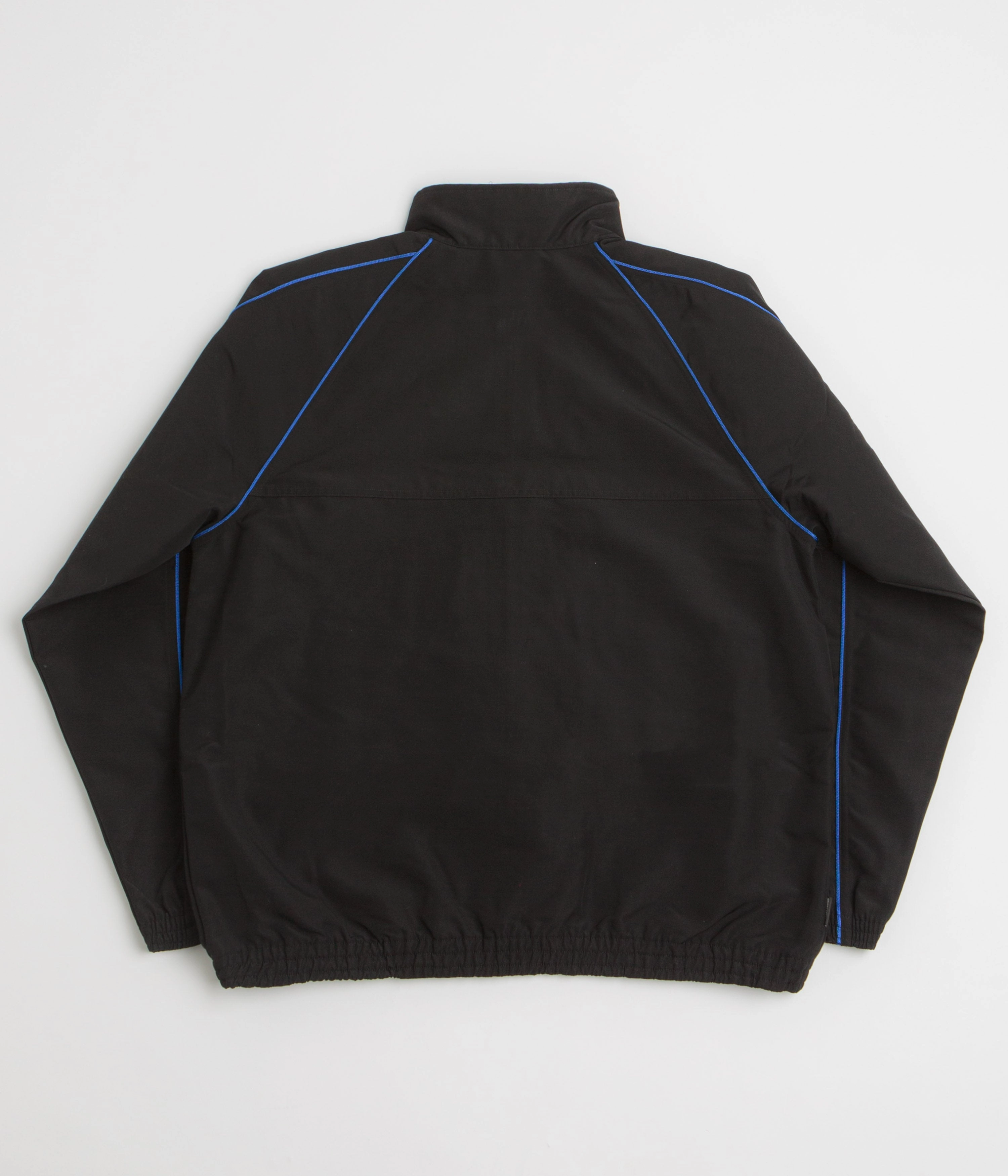 Anti-pilling Tear Resistant Fabric Adidas Gazelle Premiere Track Jacket - Black / White / Team Royal Blue