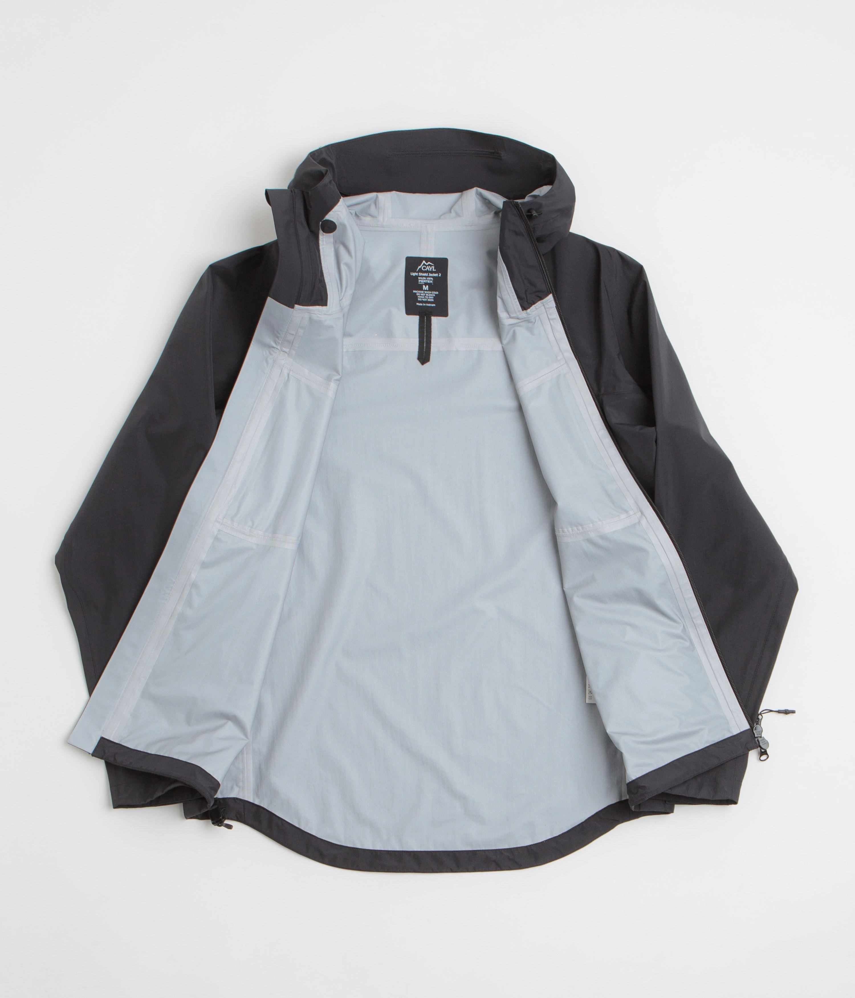 Cayl 2 Light Shield Jacket - Black Recycled Polyester Blend Performance Outerwear