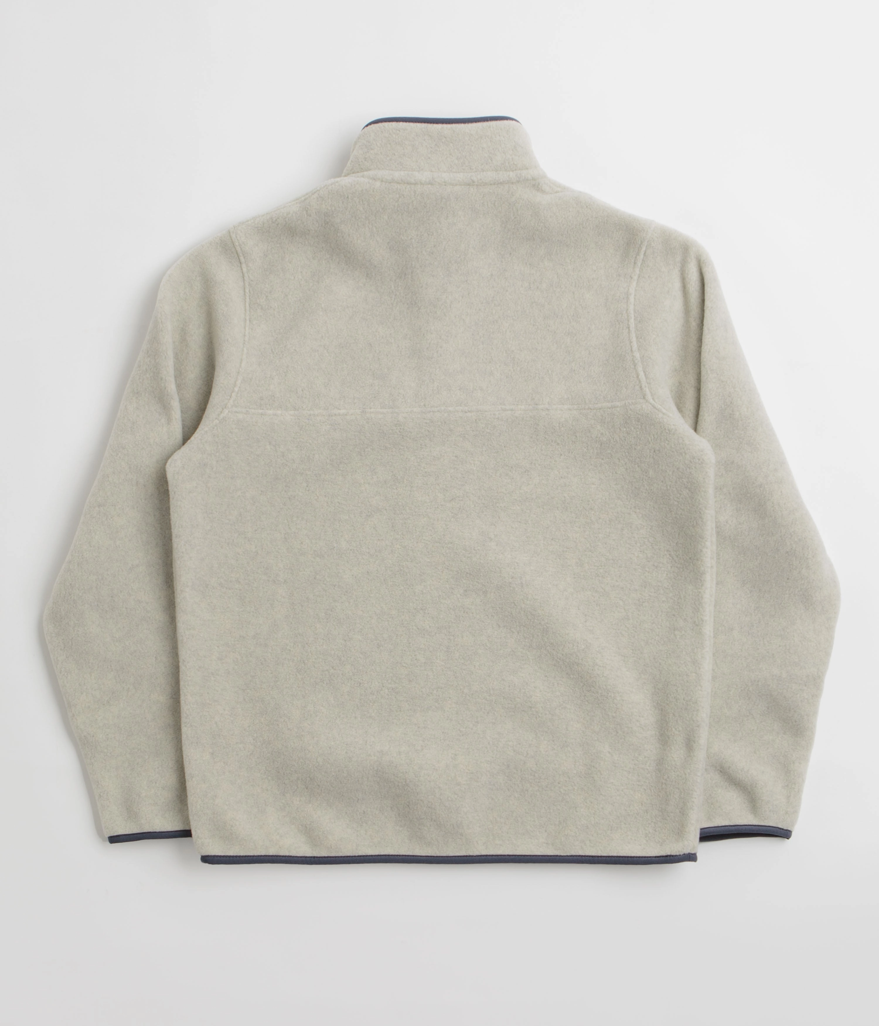 Patagonia Lightweight Synchilla Snap-T Fleece - Oatmeal Heather / Smolder Blue Moisture control Daily Use