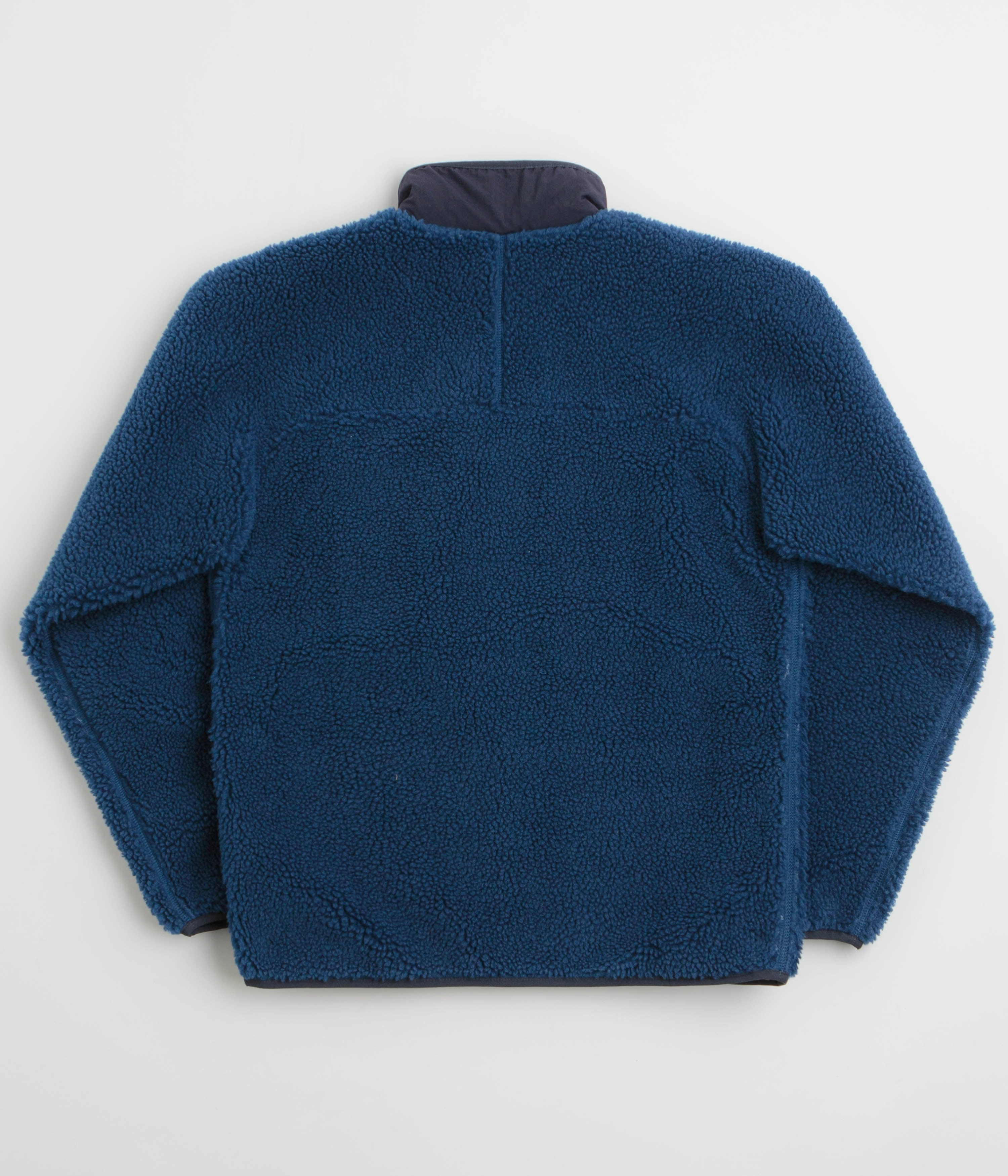 Fall Outfit Comfy Layers Patagonia Classic Retro-X Jacket - Clement Blue