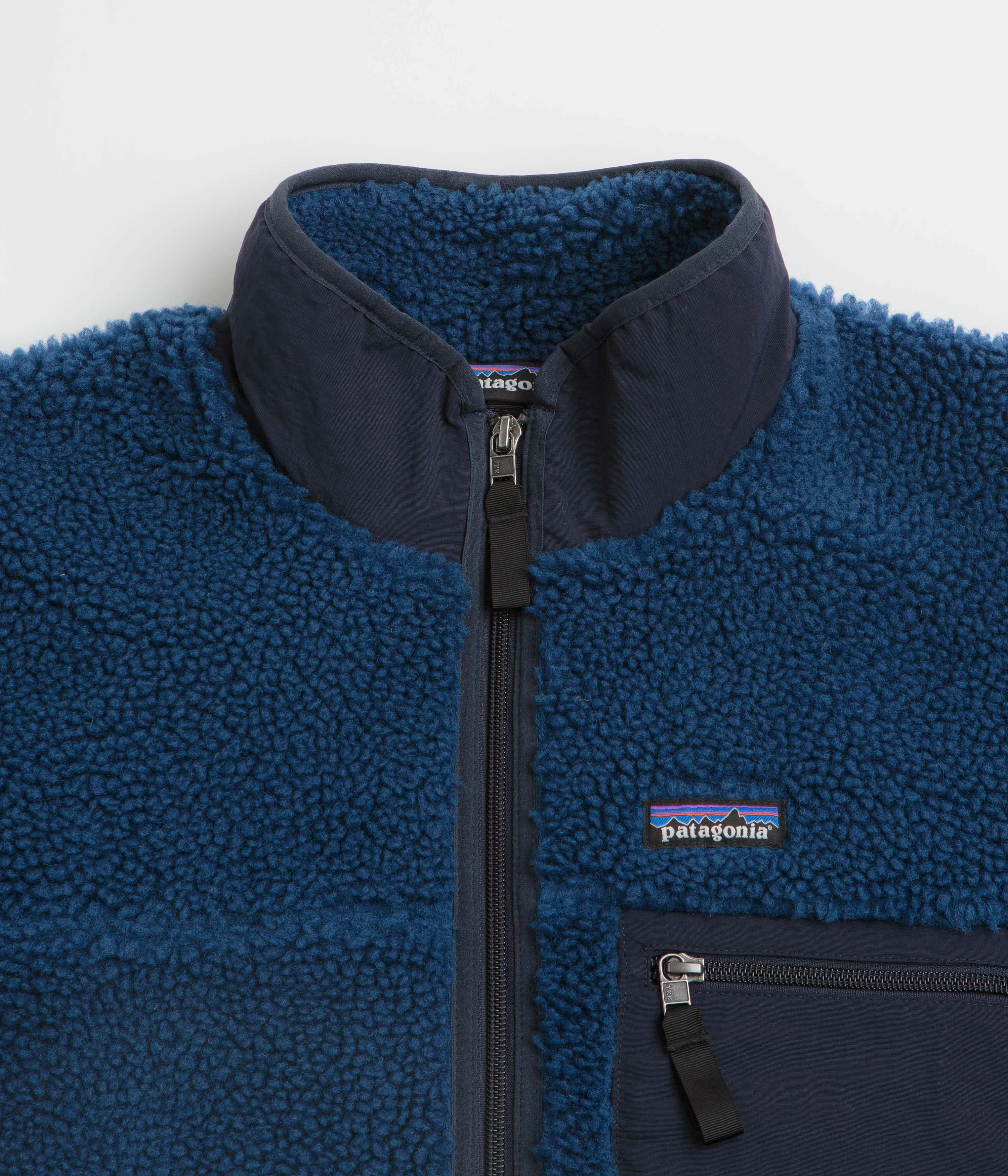 Patagonia Classic Retro-X Jacket - Clement Blue Quick Grab Three Layer Weave