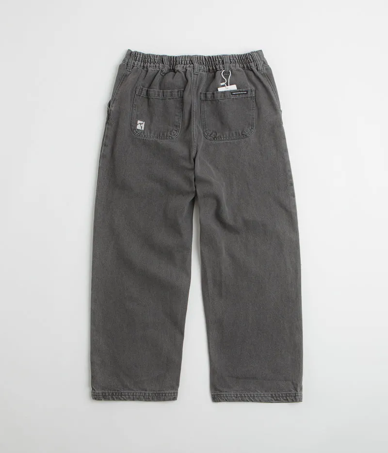 Poetic Collective Poet Denim Pants - Grey Wash Odor Control Tech