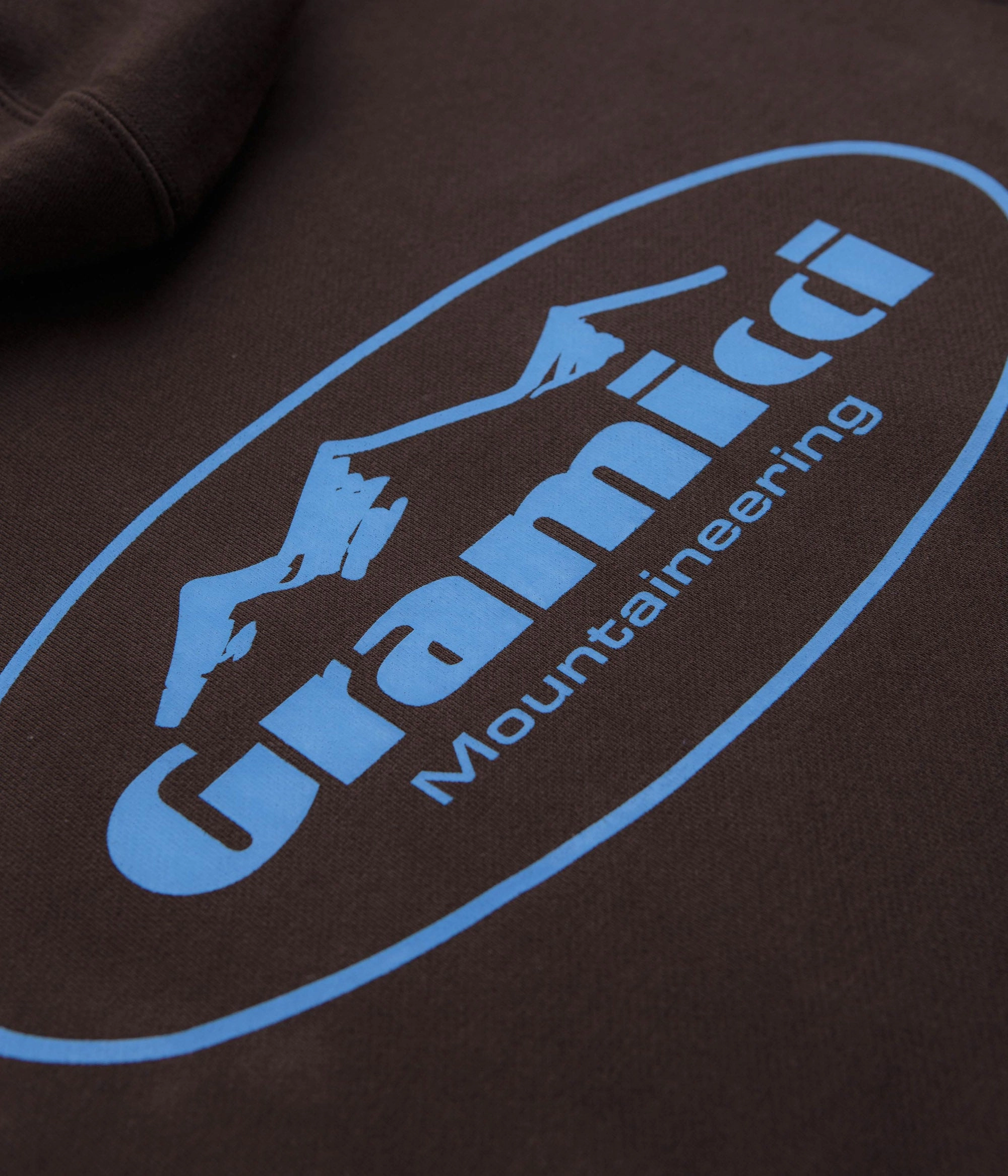 Gramicci Mountaineering Hoodie - Dark Brown Wombat like