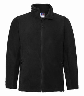 Full Zip Outdoor Fleece | BLACK Muted Style