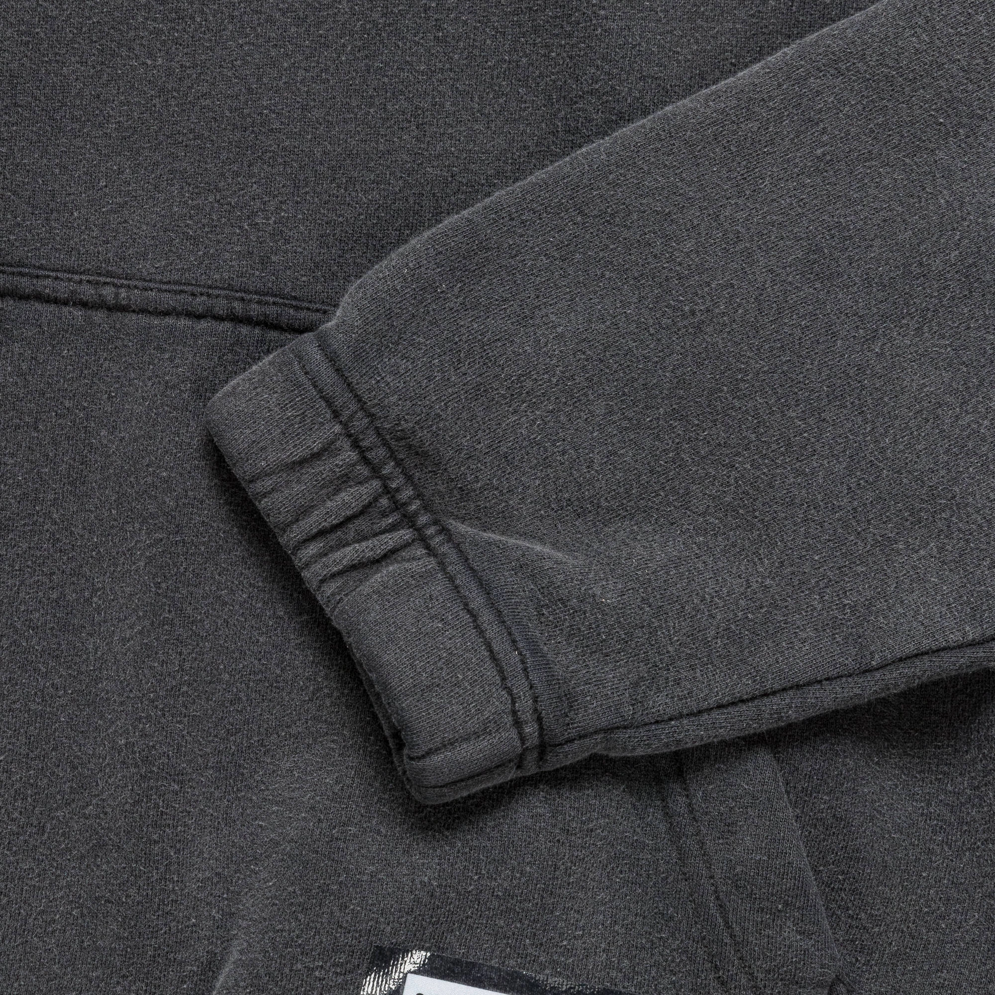 nautical print Layer Sporty SoftCell Hoodie - Aged Black