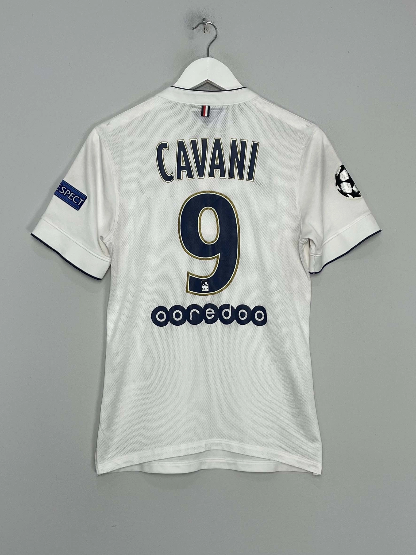2014/15 PSG CAVANI #9 C/L *PLAYER ISSUE* AWAY SHIRT (S) NIKE Breath Ready UV Protection