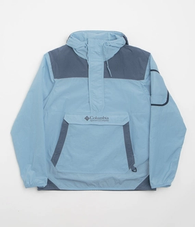 Cozy Core design Columbia Challenger Windbreaker Anorak - Ripple Blue / Dark Mountain