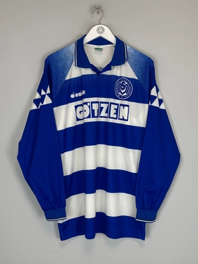 Sport Performance 1993/96 MSV DUISBERG L/S HOME SHIRT (L) DIADORA