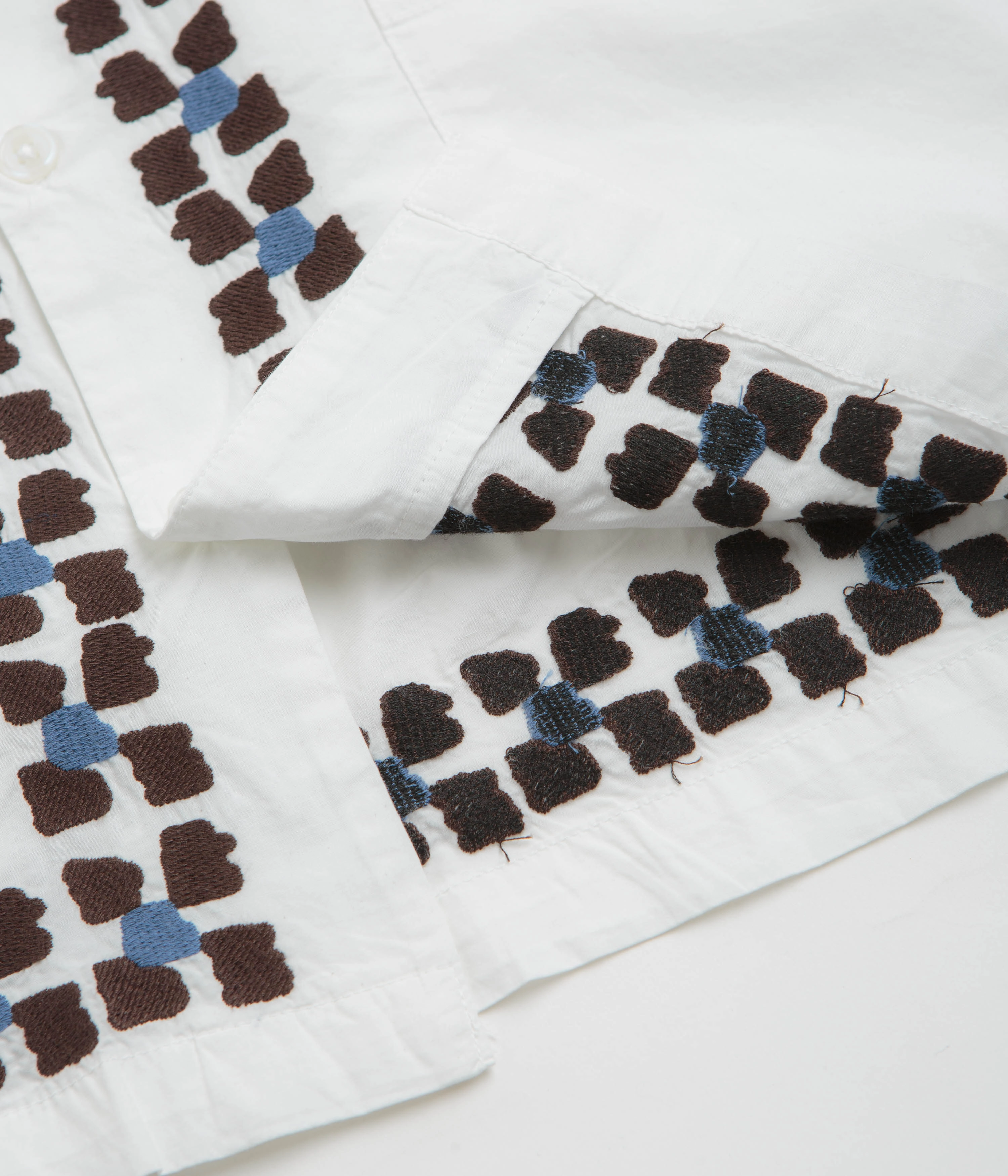 Obey Ruben Short Sleeve Shirt - White Multi family gathering