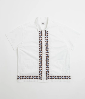 Obey Ruben Short Sleeve Shirt - White Multi Elegant Finish