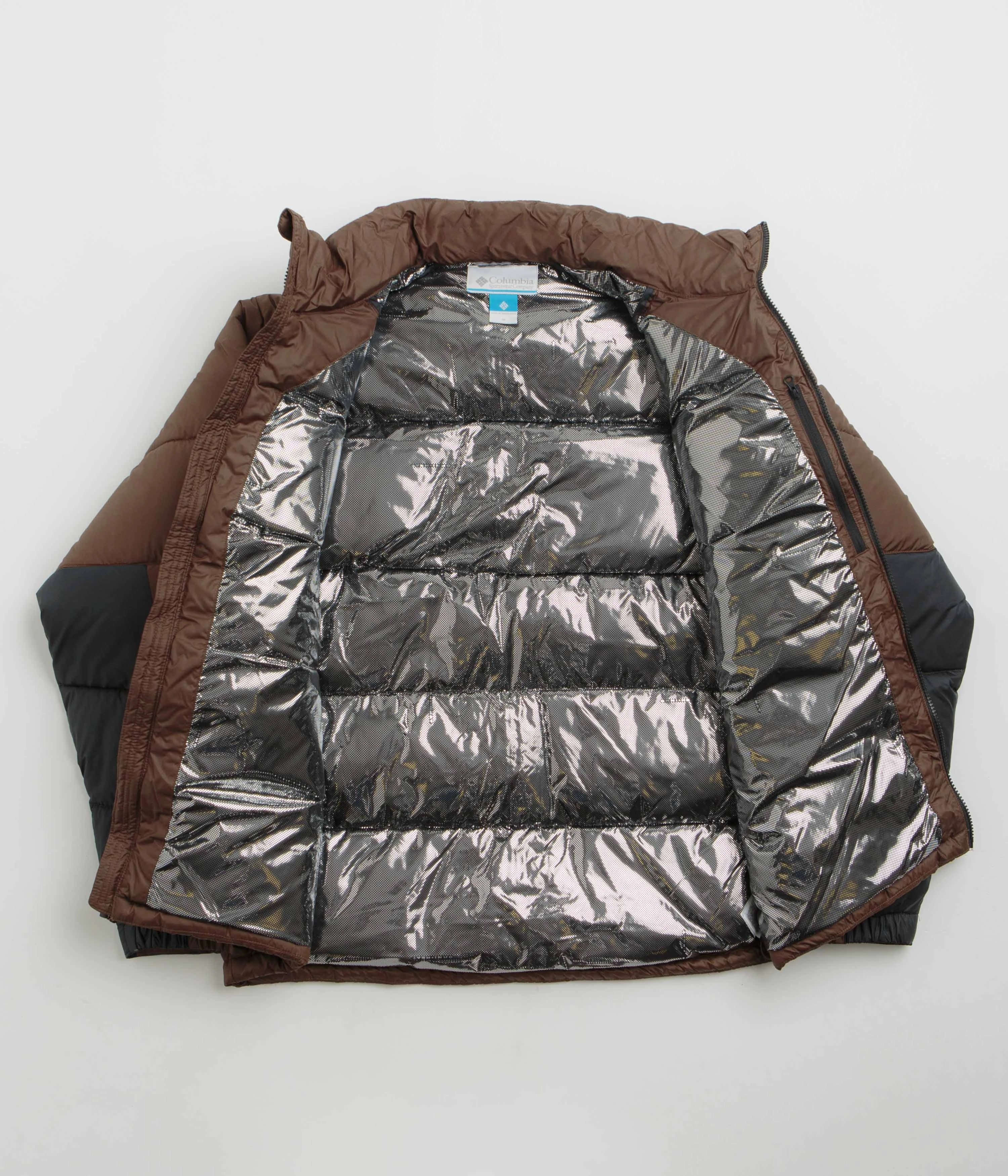 slim fit Light Drape Columbia Pike Lake II Jacket - Tobacco / Black