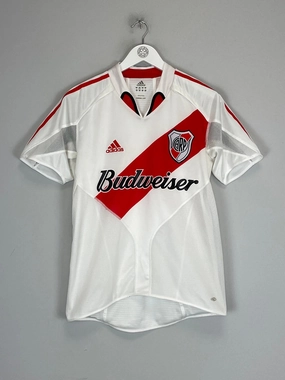 Walk Friendly 2004/05 RIVER PLATE *PLAYER ISSUE* HOME SHIRT (S) ADIDAS
